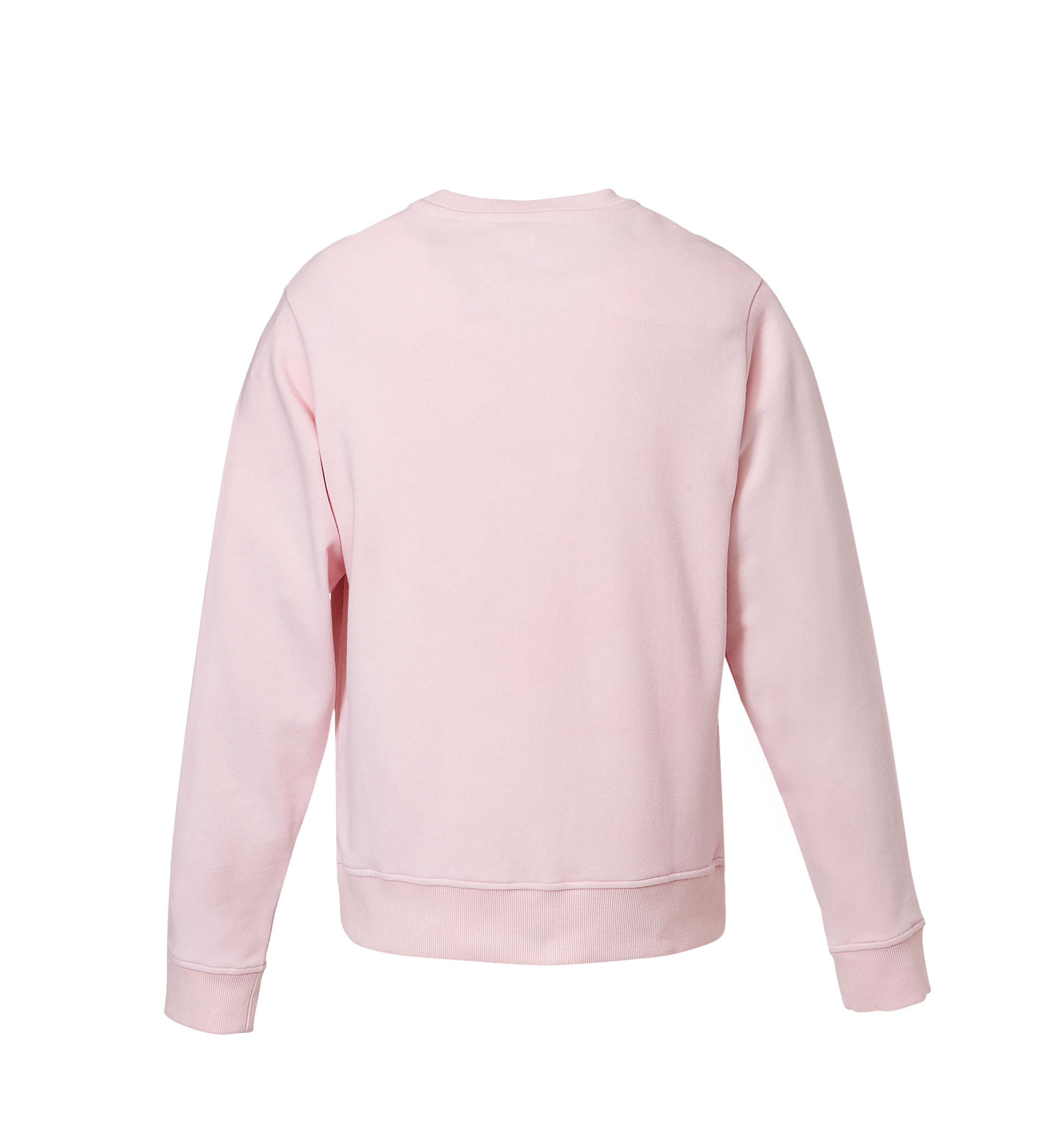 soft pink sweatshirt