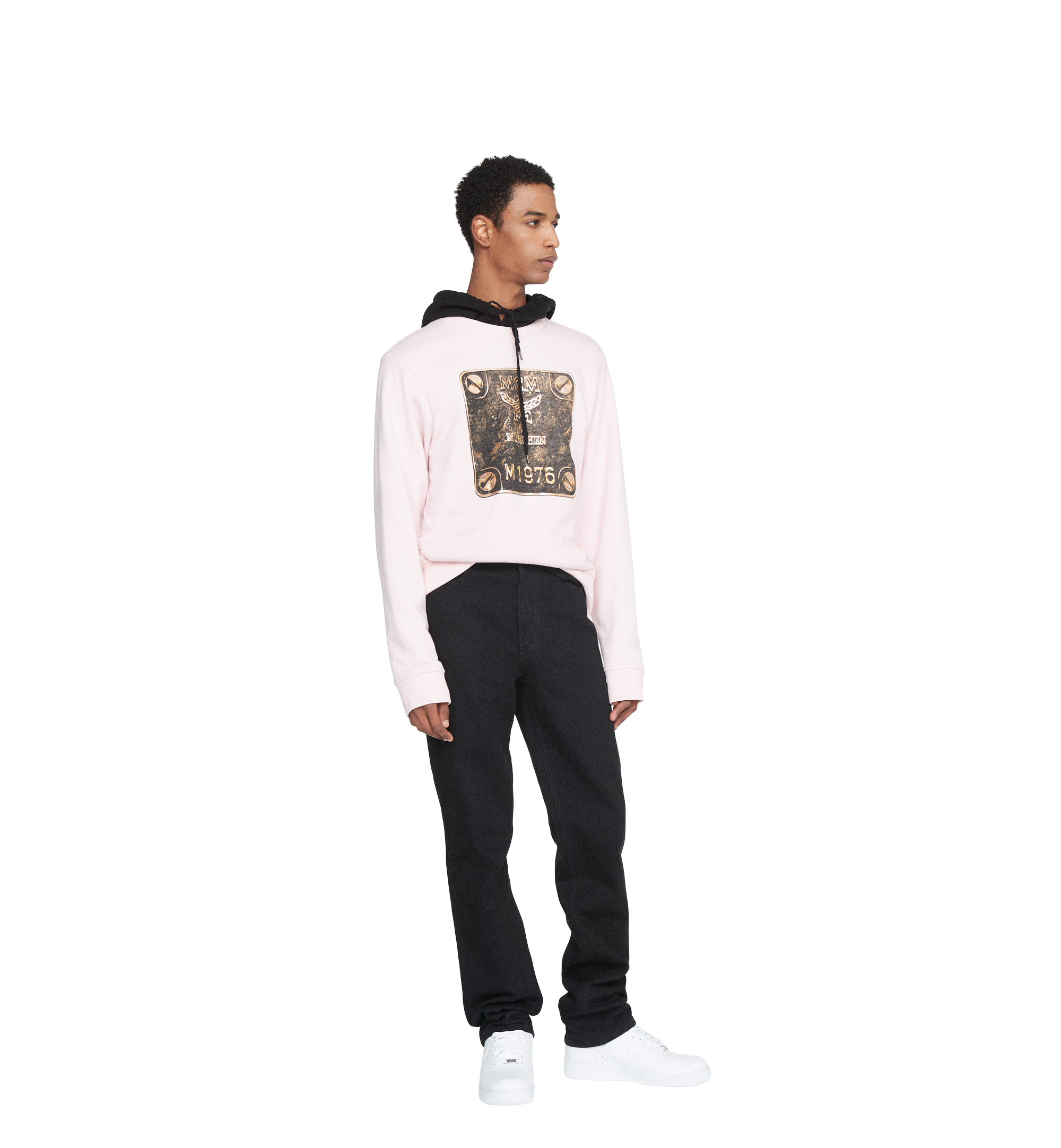 MCM Men's Brass Plate Sweatshirt  MHA8AMM07PZ00S Alternate View 2