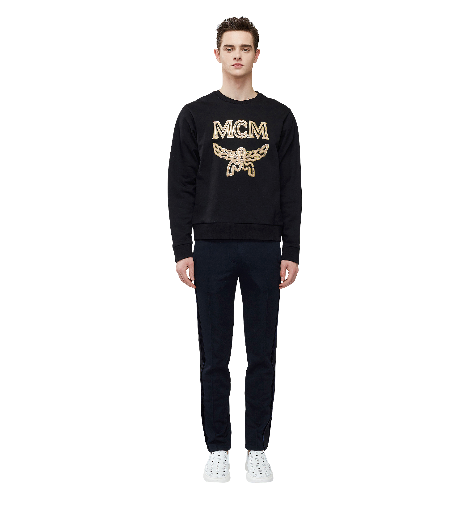 mcm logo sweatshirt