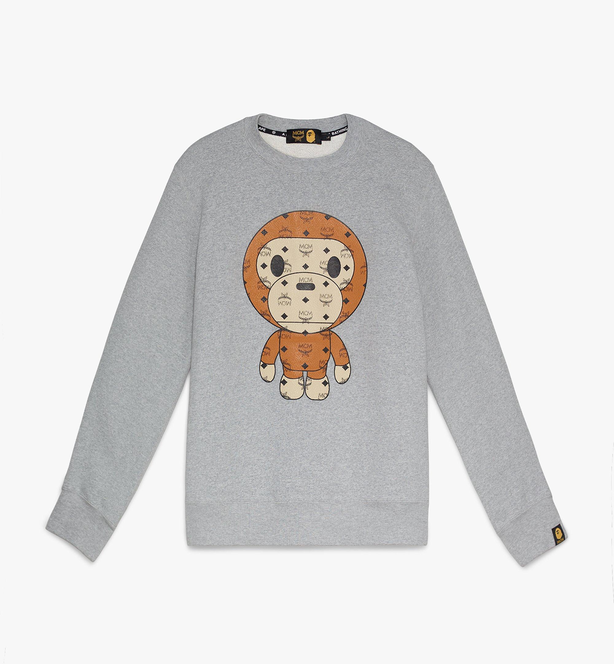 MCM MCM x BAPE Baby Milo Sweatshirt  MHA9AMB01EG00S Alternate View 1