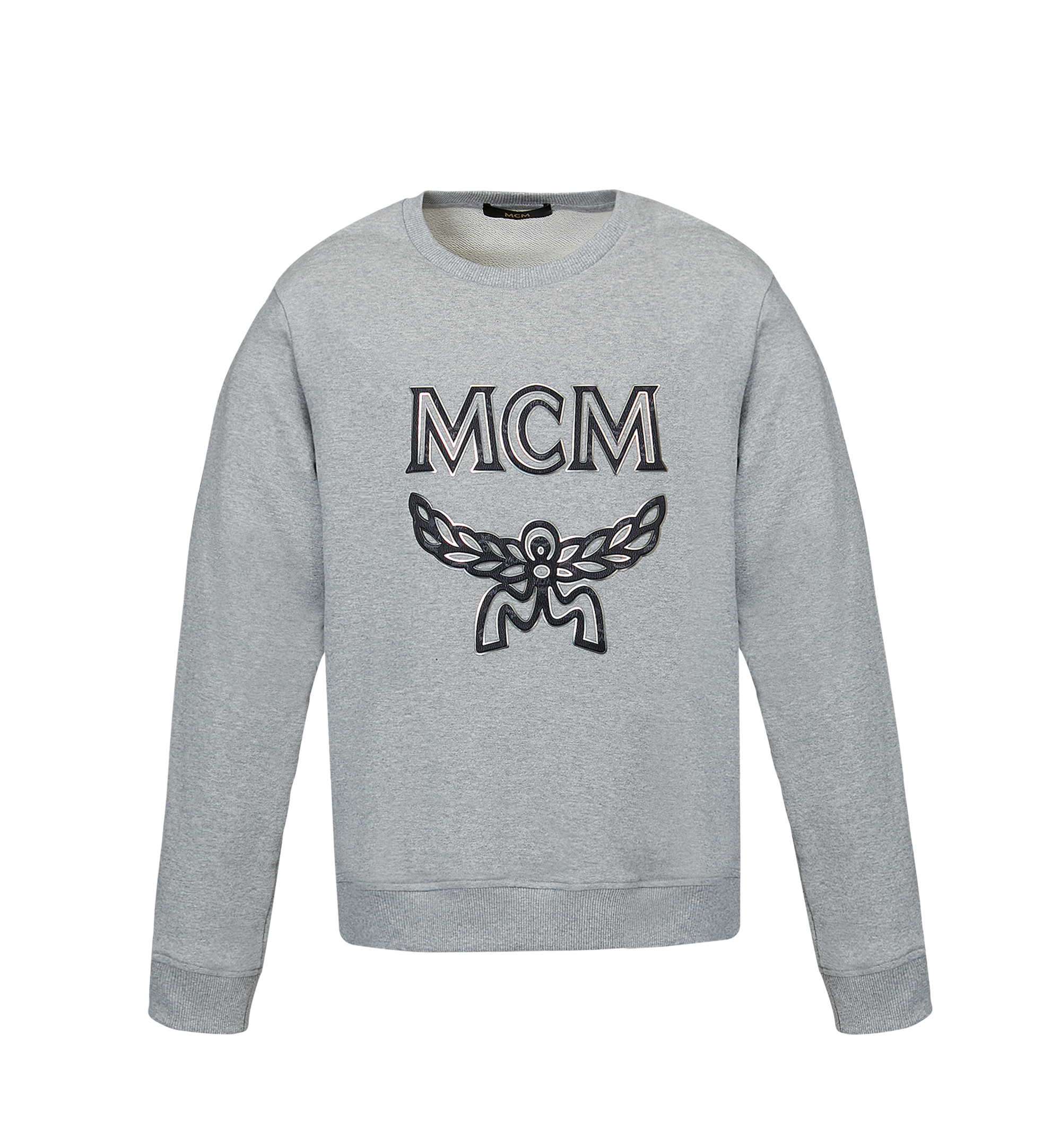 Large Men's Logo Sweatshirt Grey | MCM ®TW