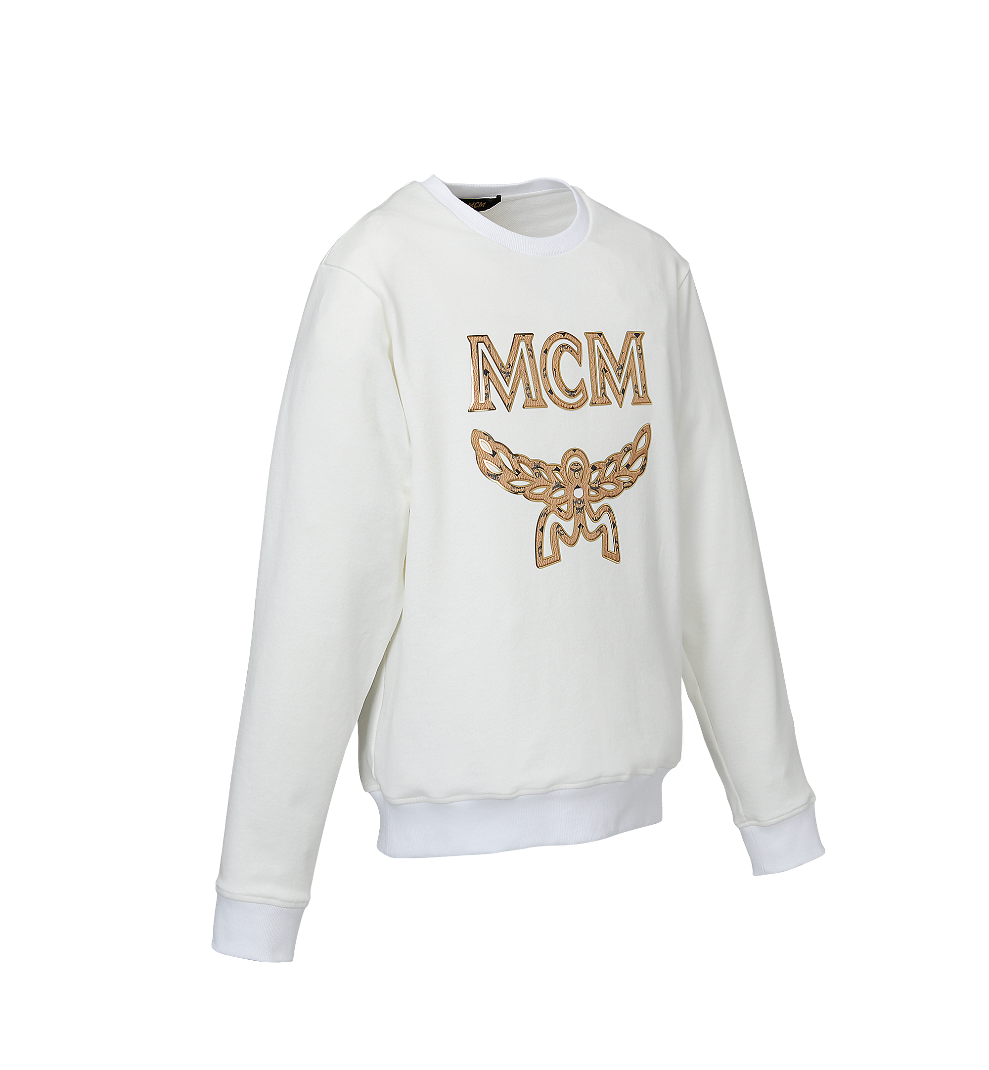 XXX-Large Men's Logo Sweatshirt White - MCM ®US