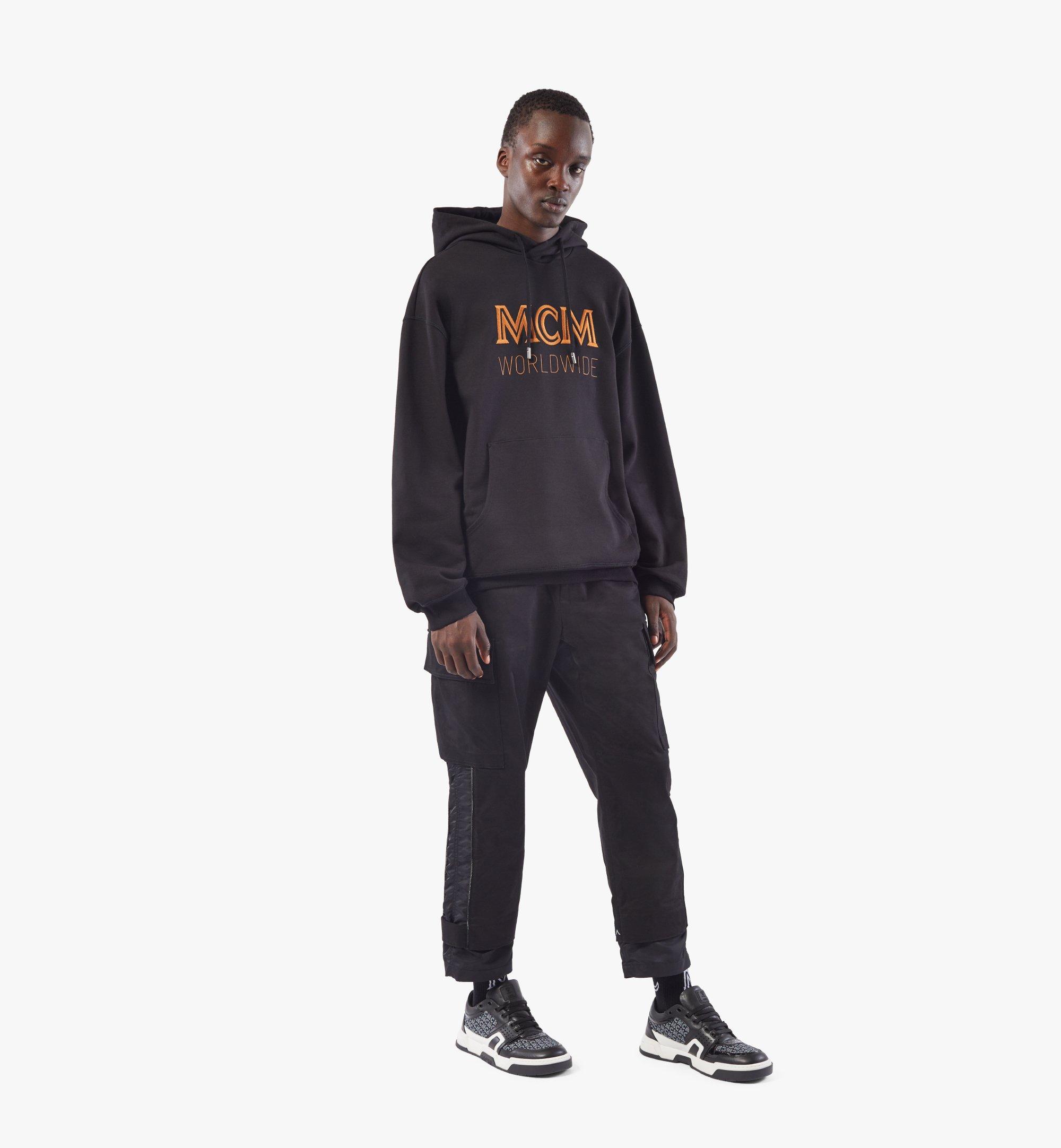 Medium Men's Logo Hoodie Black | MCM ®US