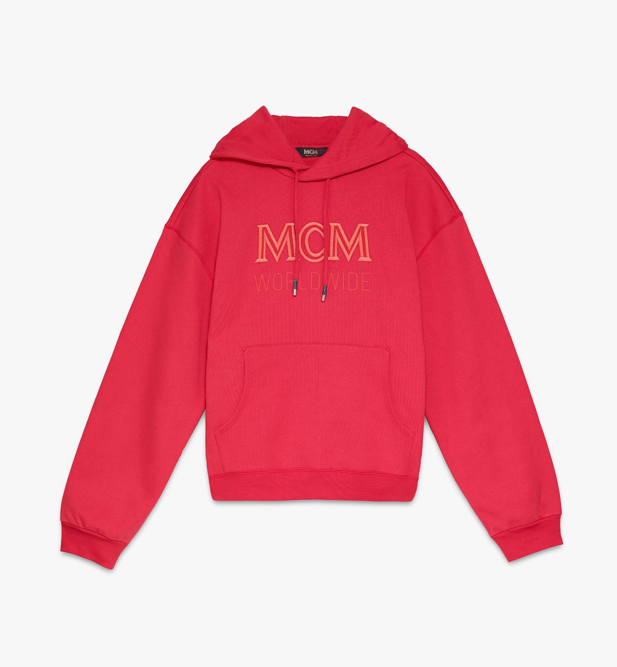 red men's sweatshirt