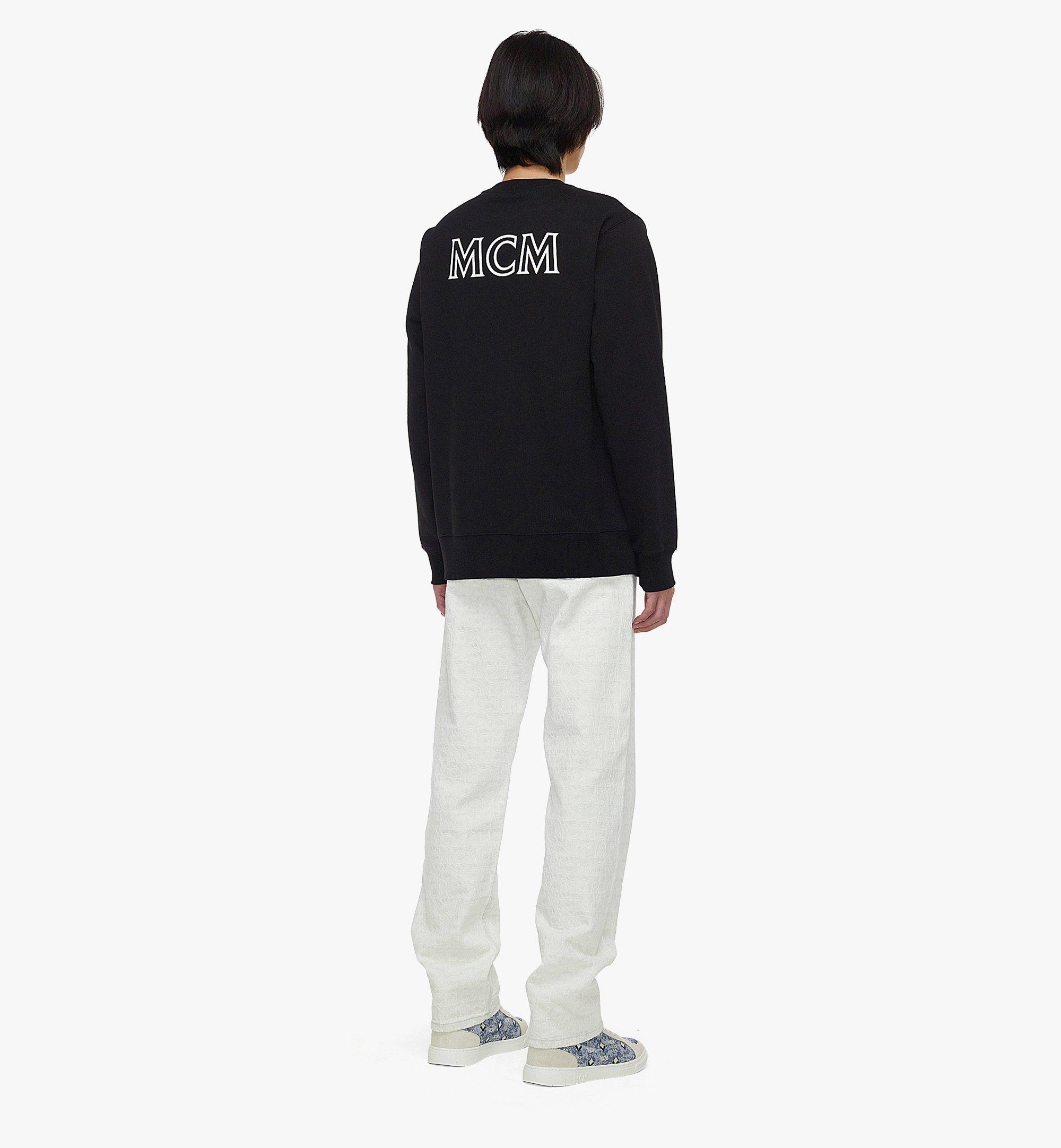 MCM 男士MCM Basics Logo棉质运动衫 Black MHABABC01BK00M 更多视角 2