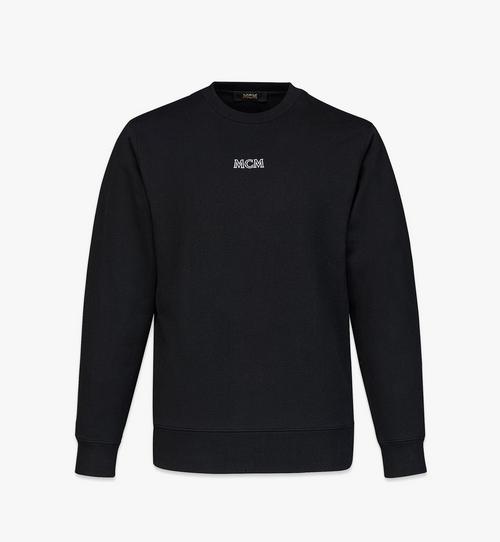 Men’s MCM Essentials Logo Sweatshirt in Organic Cotton