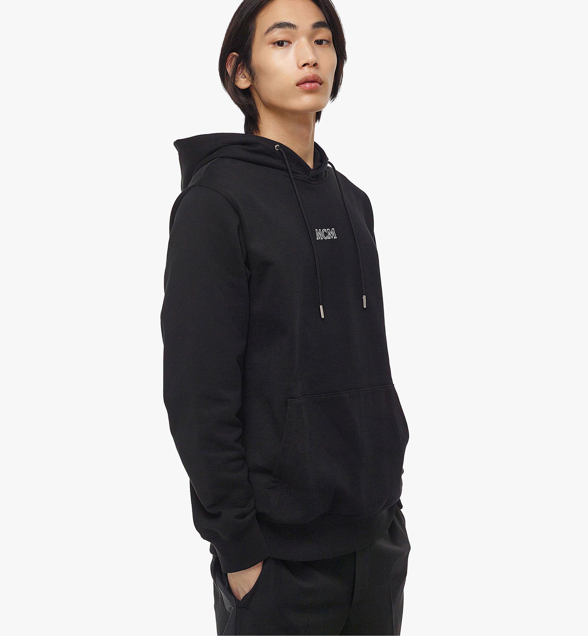 MCM 男士MCM Basics Logo棉质连帽衫 Black MHABABC02BK00M 更多视角 2
