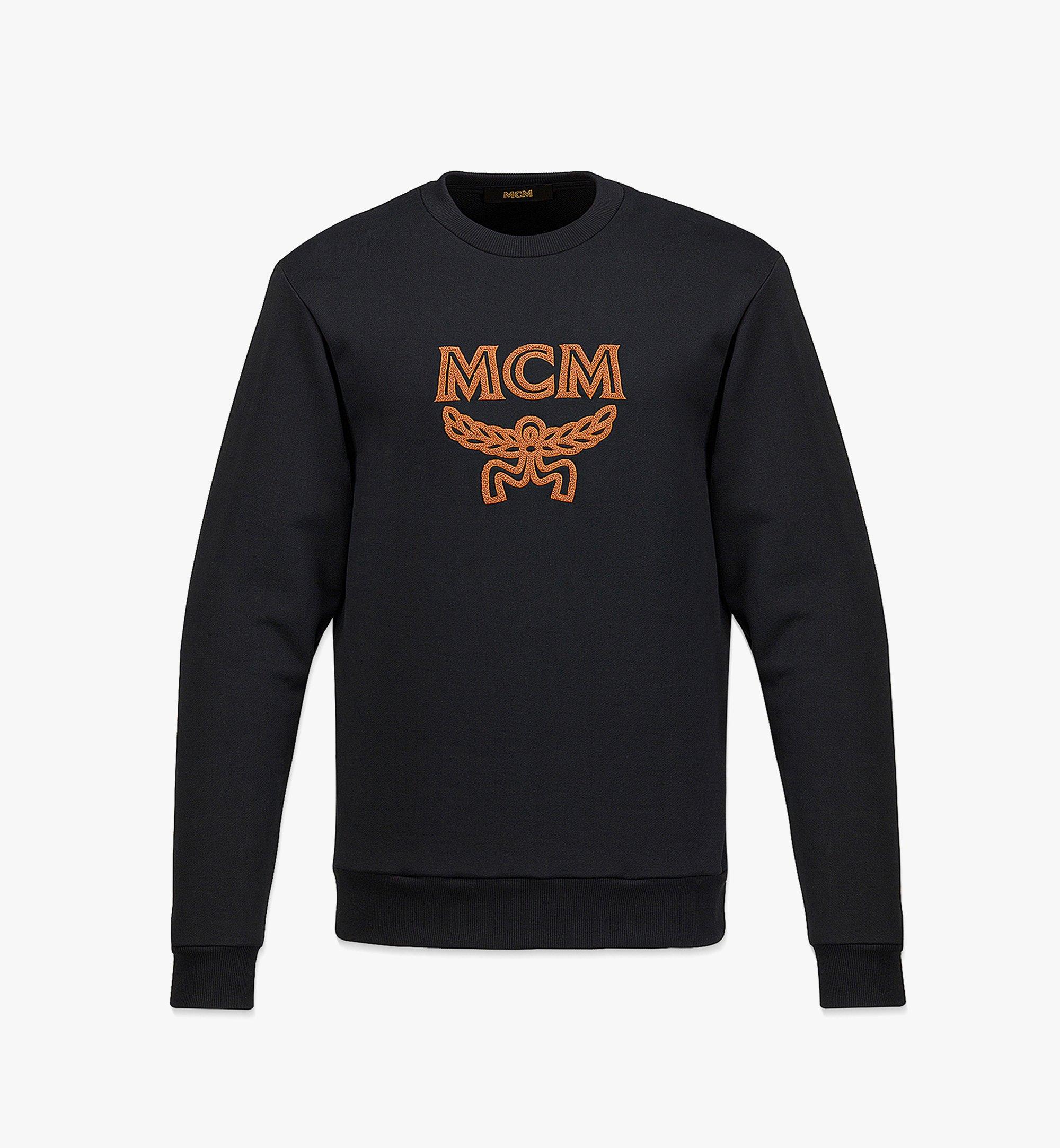 MCM 男士经典Logo棉质运动衫 Black MHABSMM06B22XL 更多视角 1
