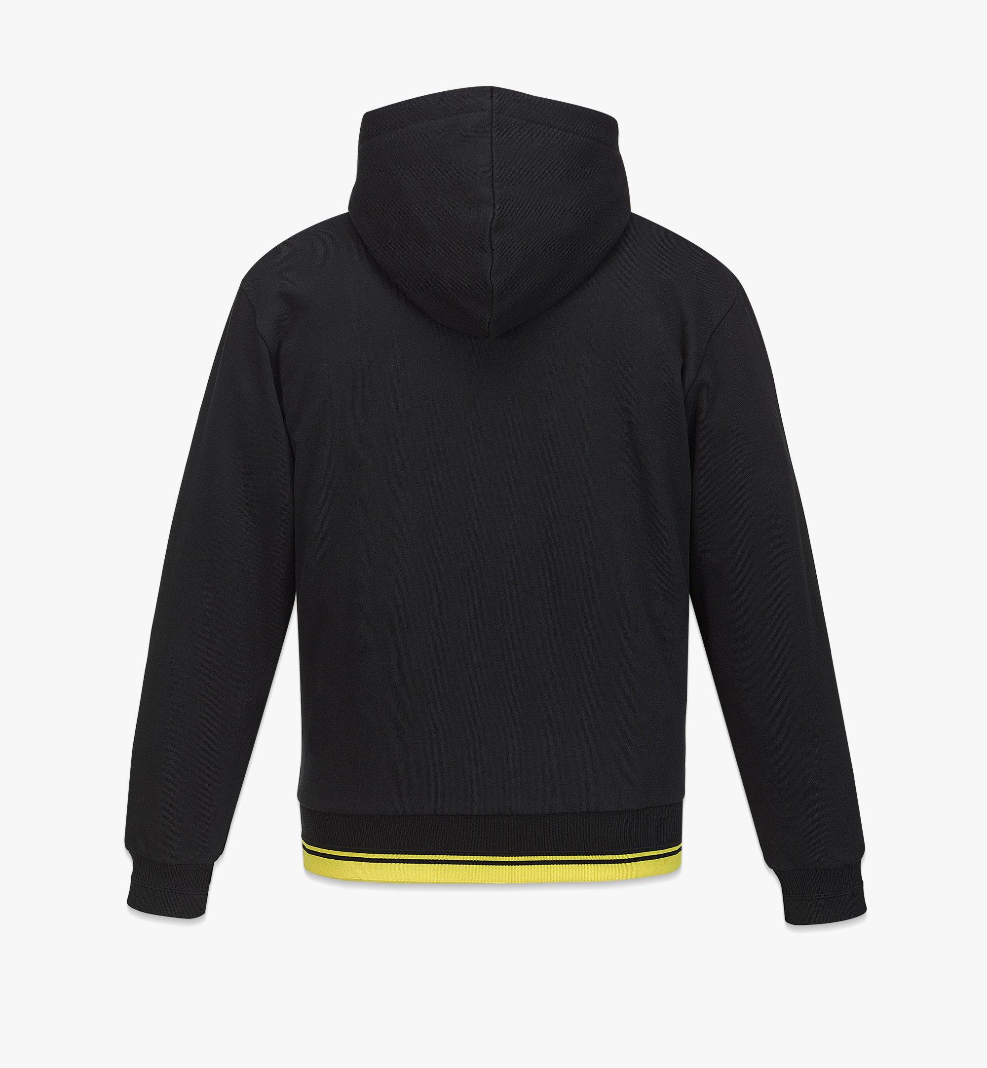 MCM 男士Cubic Logo棉质拉链连帽衫 Black MHACSCK04BK2XL 更多视角 1