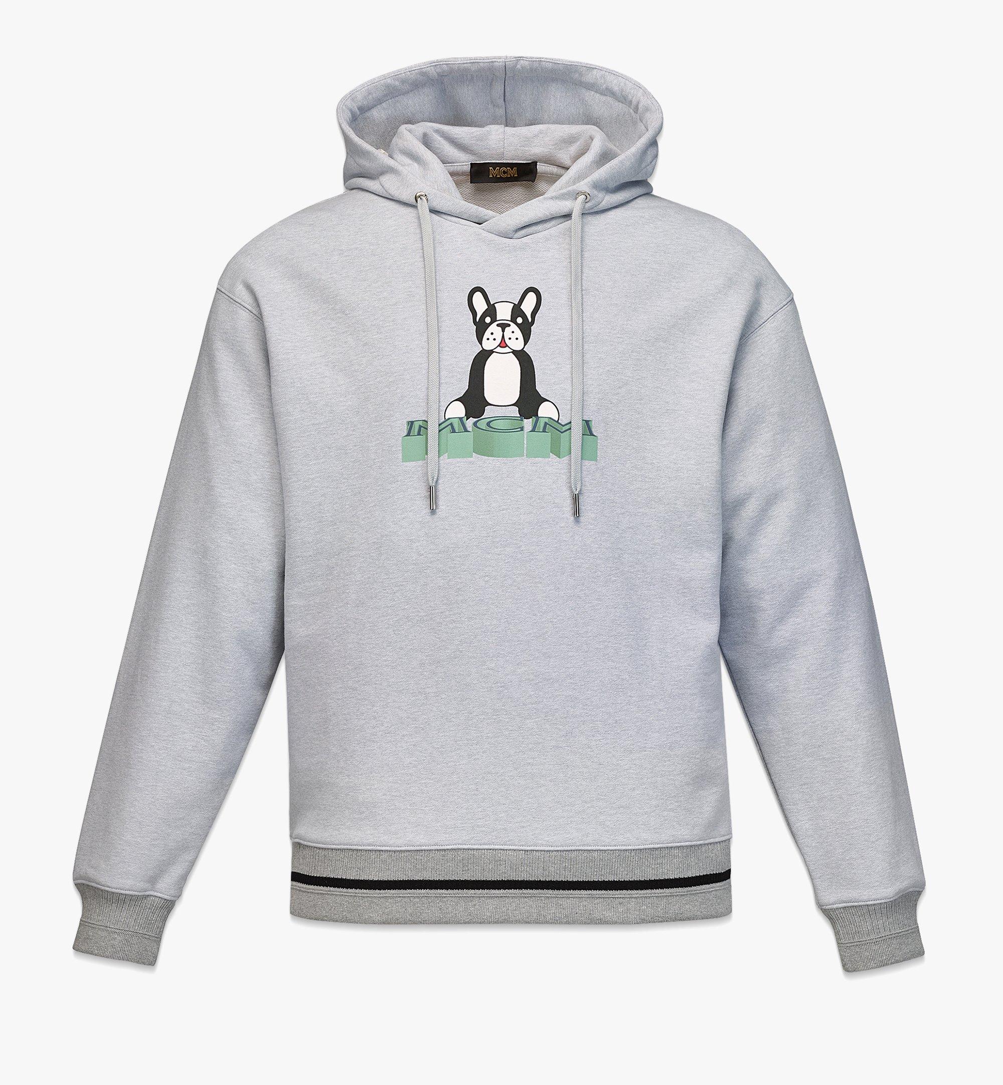 Medium Men's M Pup Cotton Hoodie Grey | MCM ®US