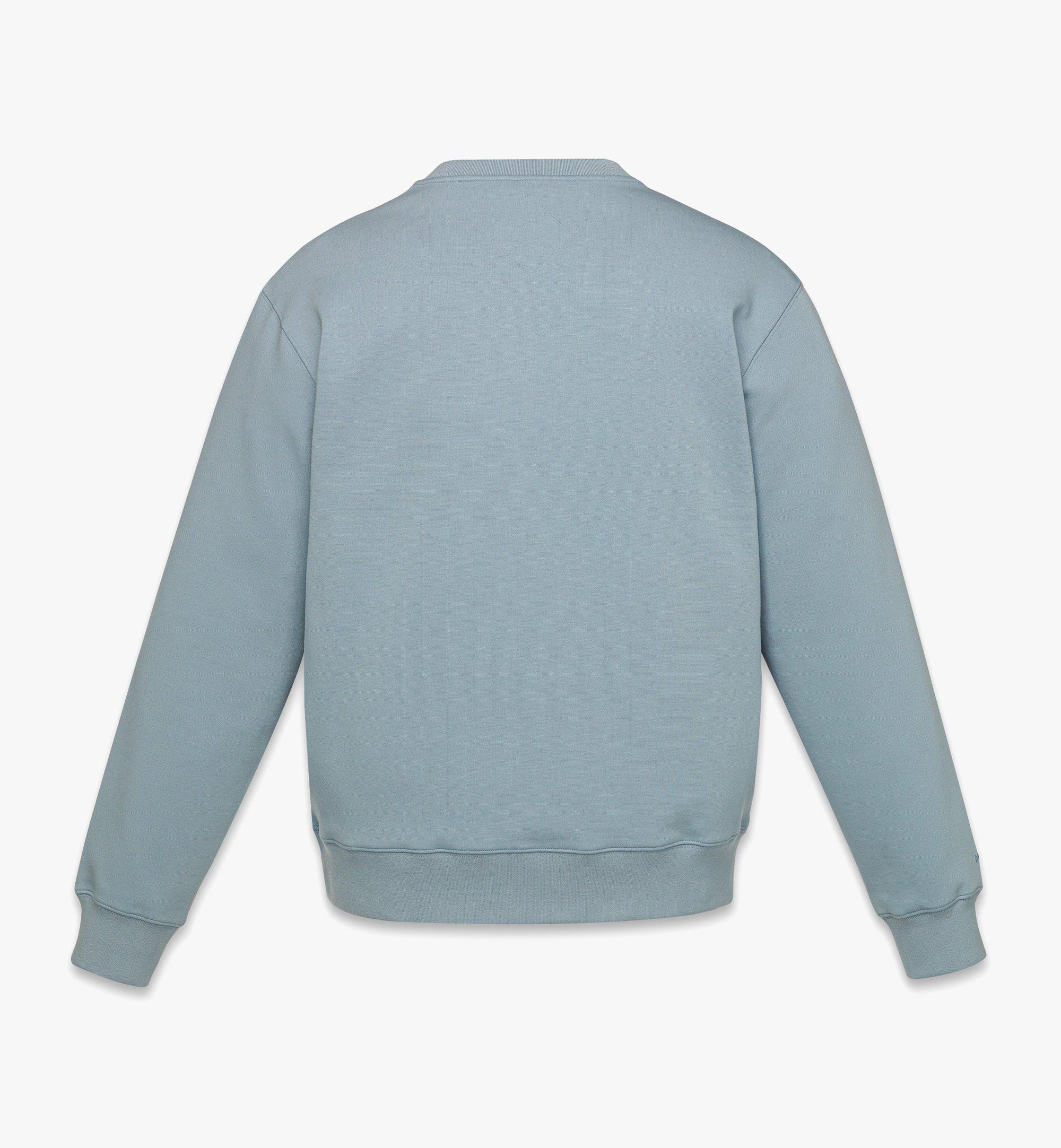 MCM Sweatshirt Essential aus Romanit mit Laurel-Logo Blue MHAESBC01L800L Noch mehr sehen 1