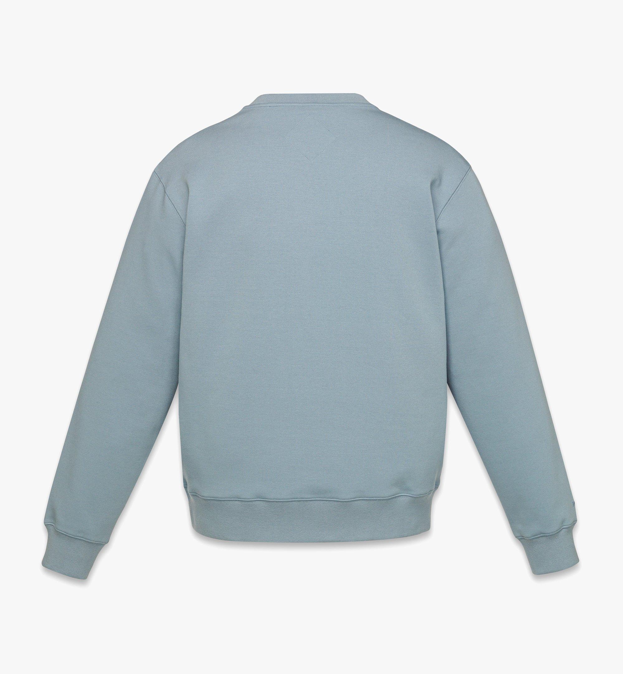 MCM Sweatshirt Essential aus Romanit mit Laurel-Logo Blue MHAESBC01L80XL Noch mehr sehen 1