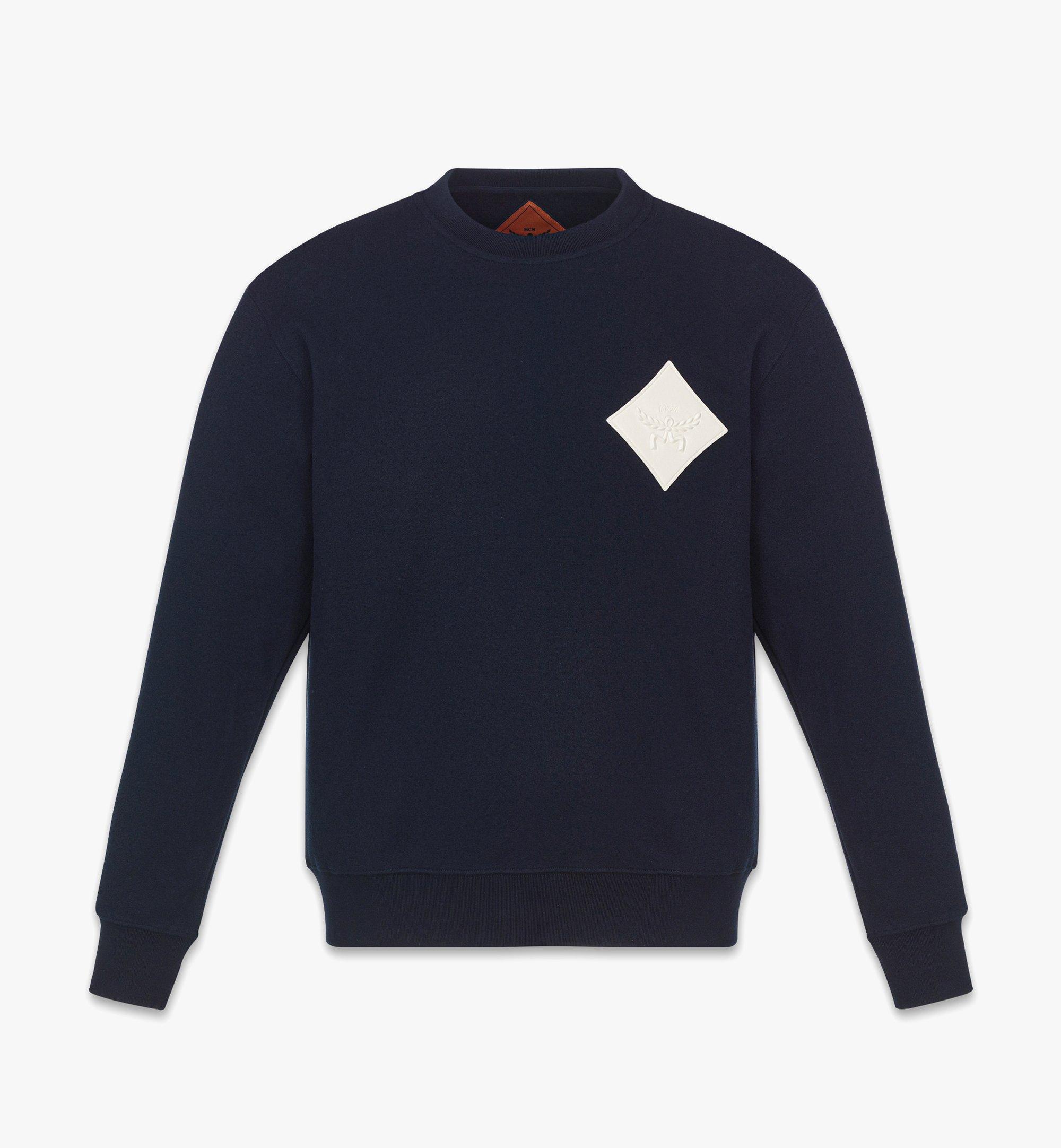 Logo Patch Bouclé Sweatshirt