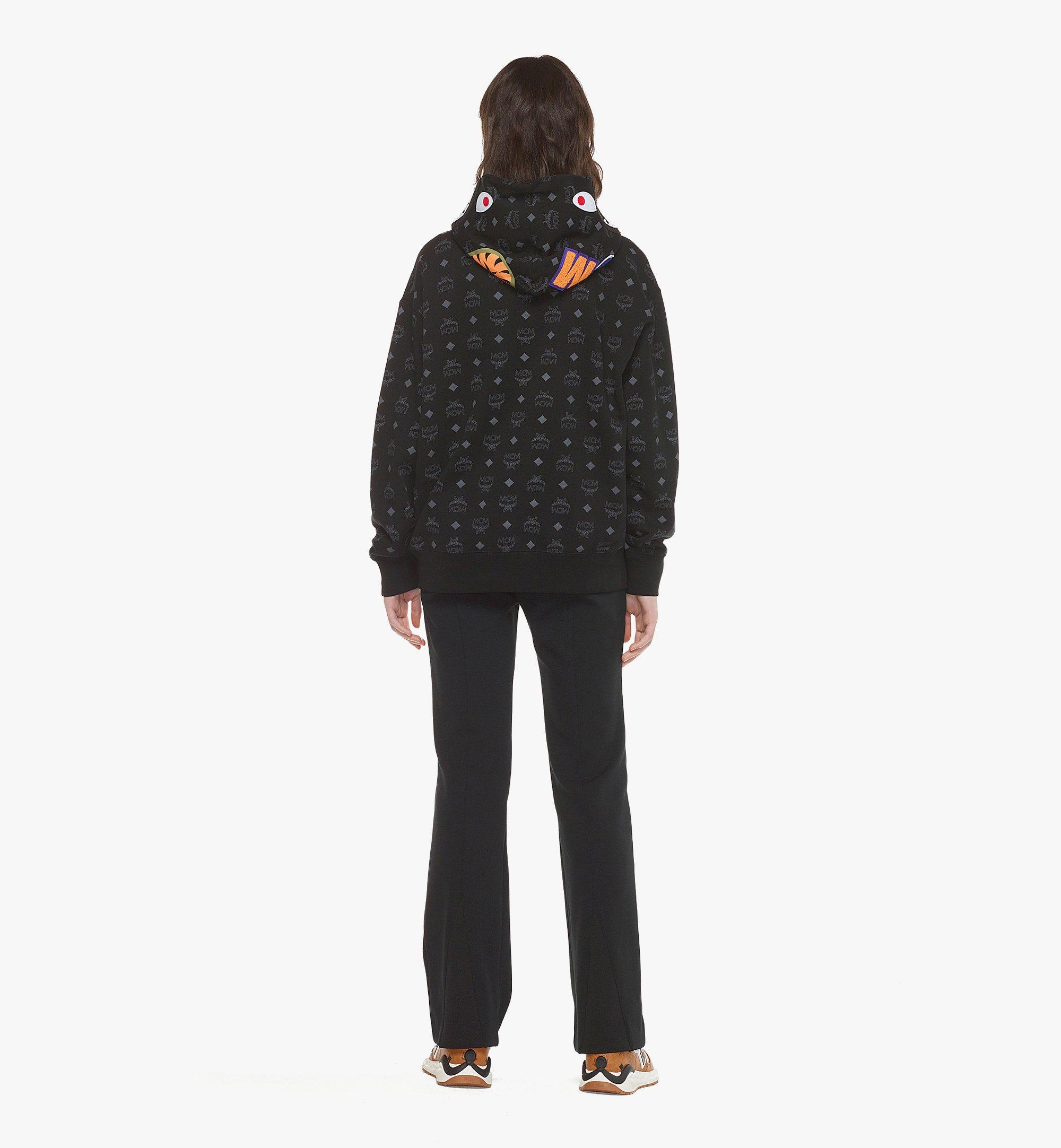 MCM MCM x BAPE经典花纹鲨鱼连帽衫 Black MHAESMM10BK0XL 更多视角 3