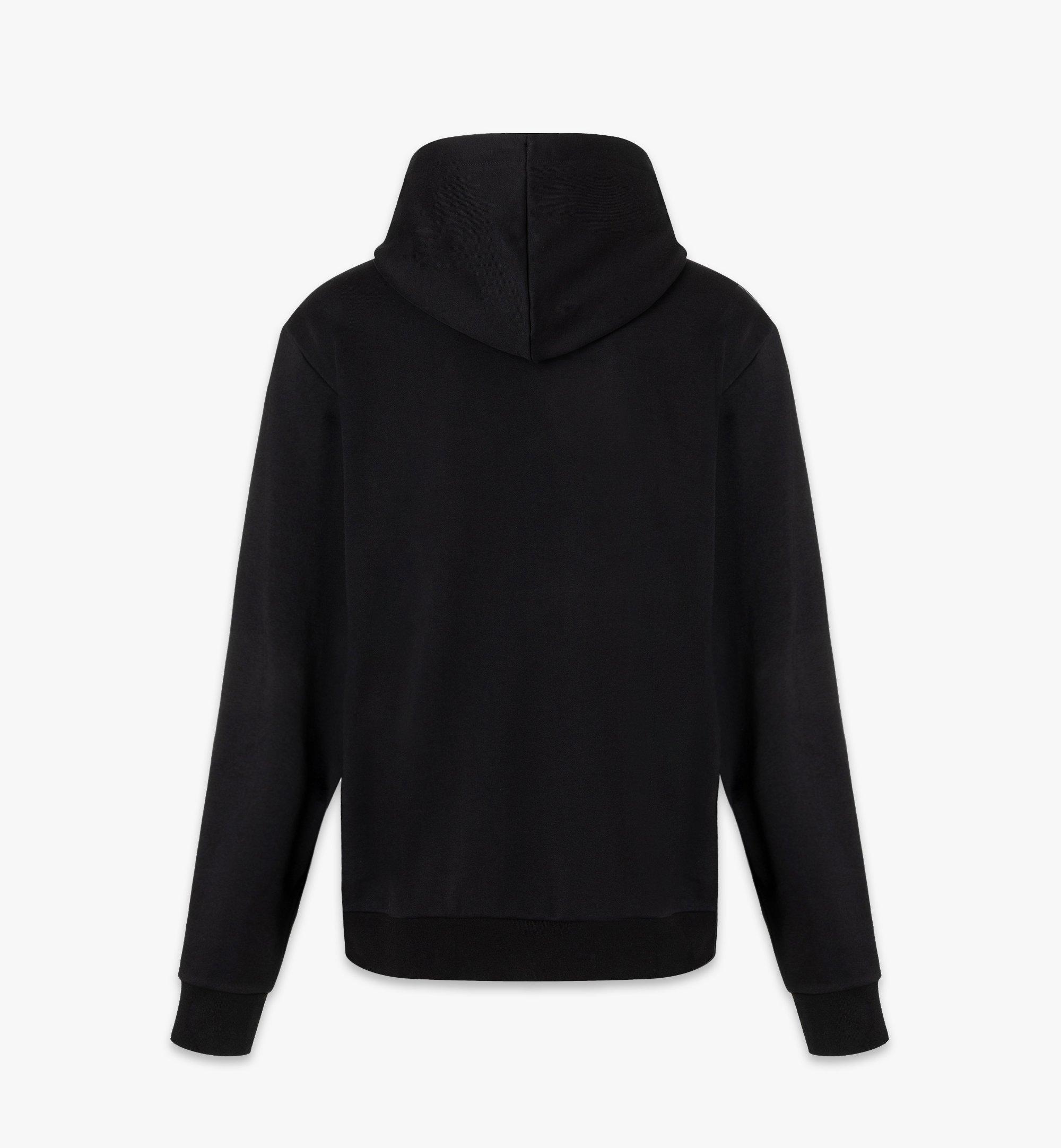 MCM Klassischer Logo-Kapuzenpullover aus Bio-Baumwolle Black MHAFSMM03BK00L Noch mehr sehen 1