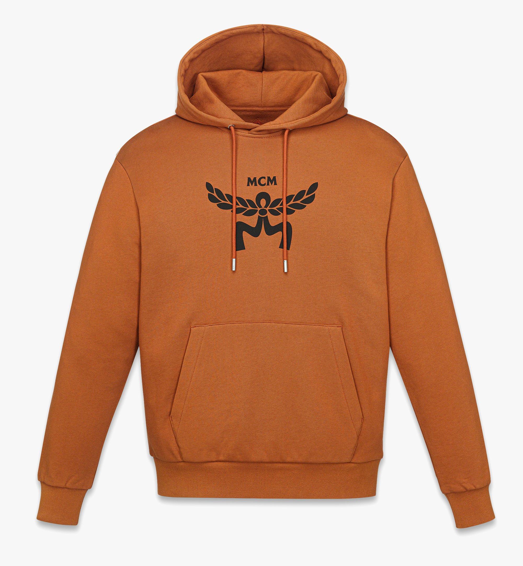 XX-Large Classic Logo Hoodie in Organic Cotton Cognac | MCM ®US