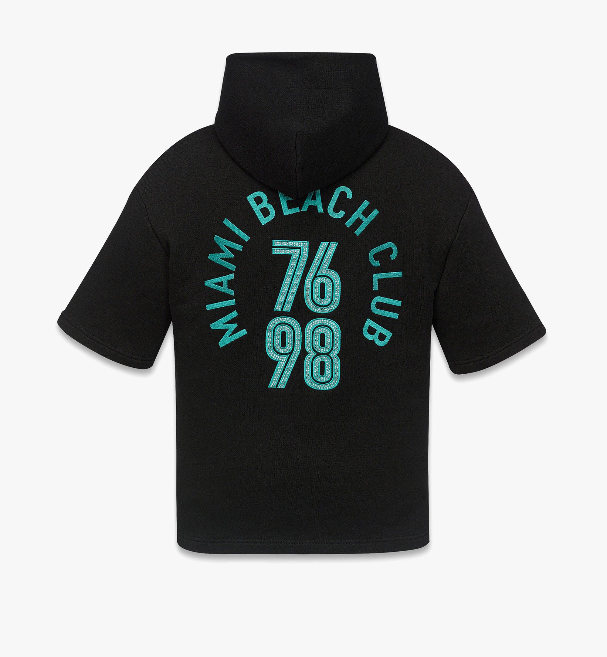 MCM MCM x SNIPES kurzärmeliger Kapuzenpulli mit Strassbesatz Black MHAFSMM05BK0XS Noch mehr sehen 1