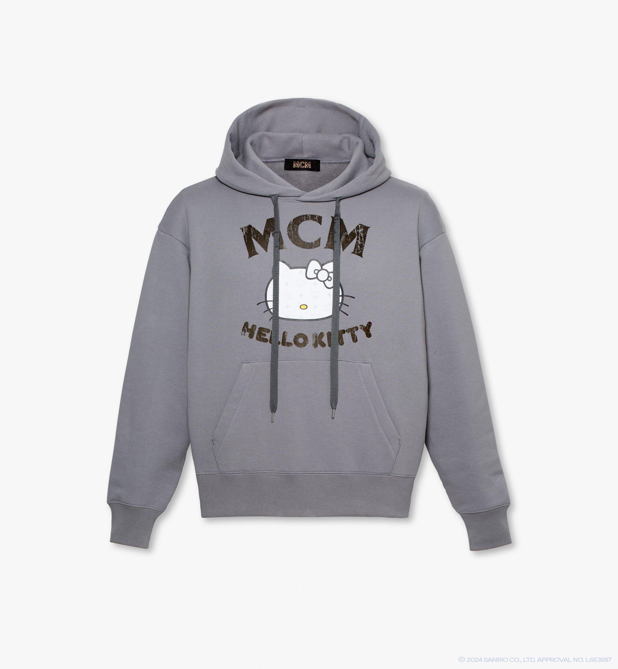 MCM MCM x HELLO KITTY プリント フーディー Grey MHAFSMM06EG00L ほかの角度から見る 1