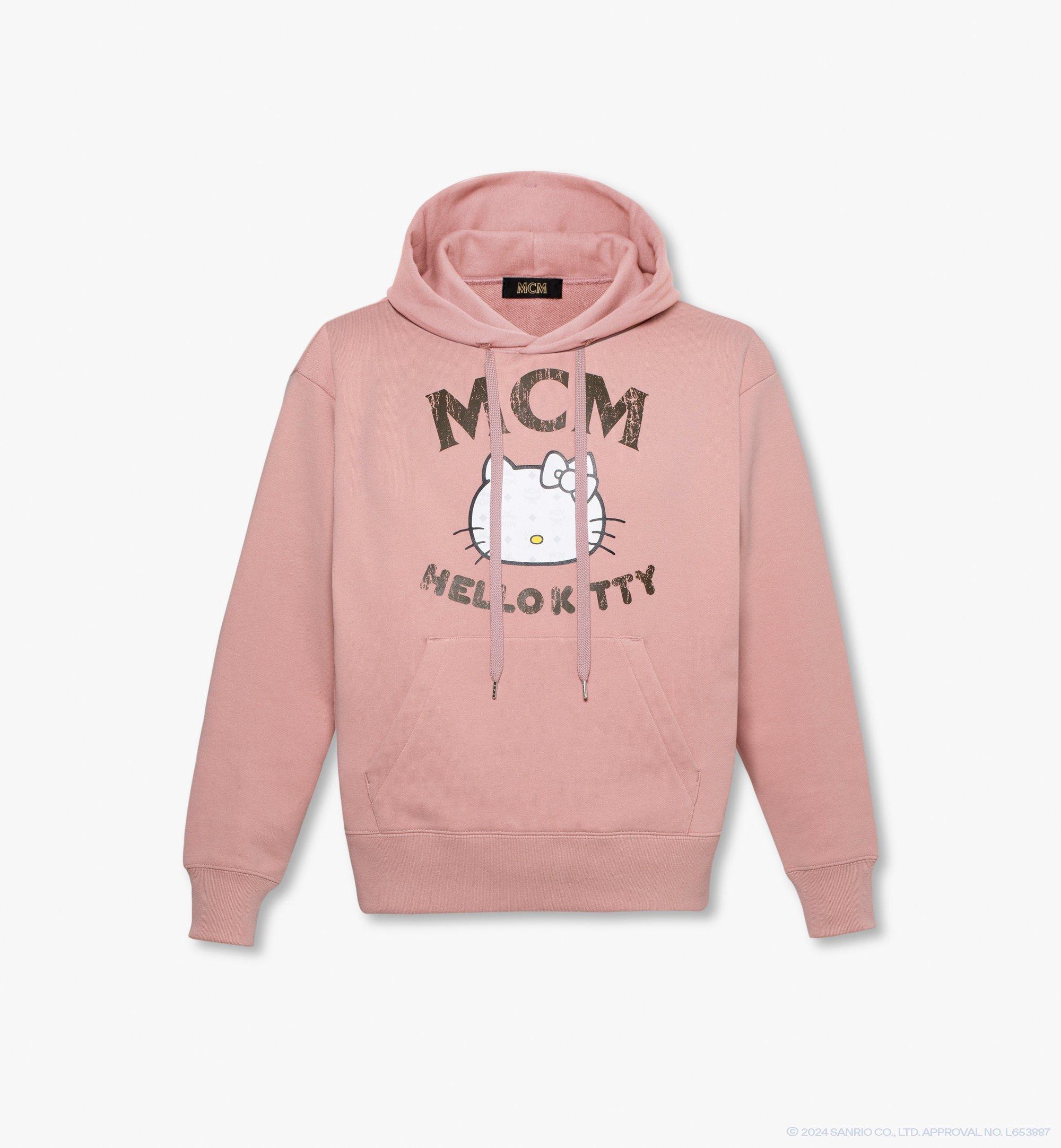 MCM MCM x HELLO KITTY プリント フーディー Pink MHAFSMM06PK00M ほかの角度から見る 1
