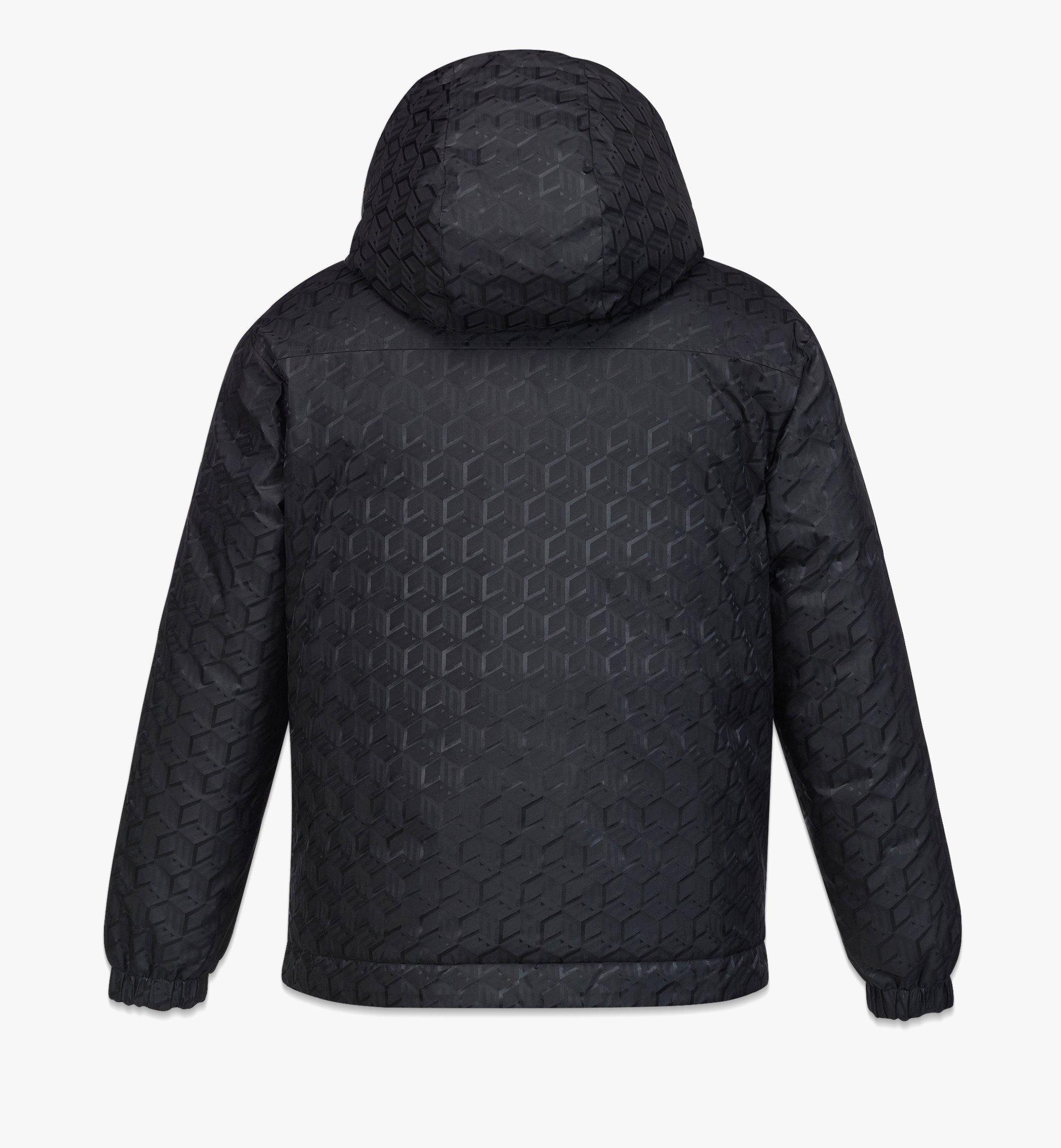 MCM Men’s Après-Ski Cubic Monogram Parka in ECONYL® Black MHCCSSX01BK2XL 更多视角 1