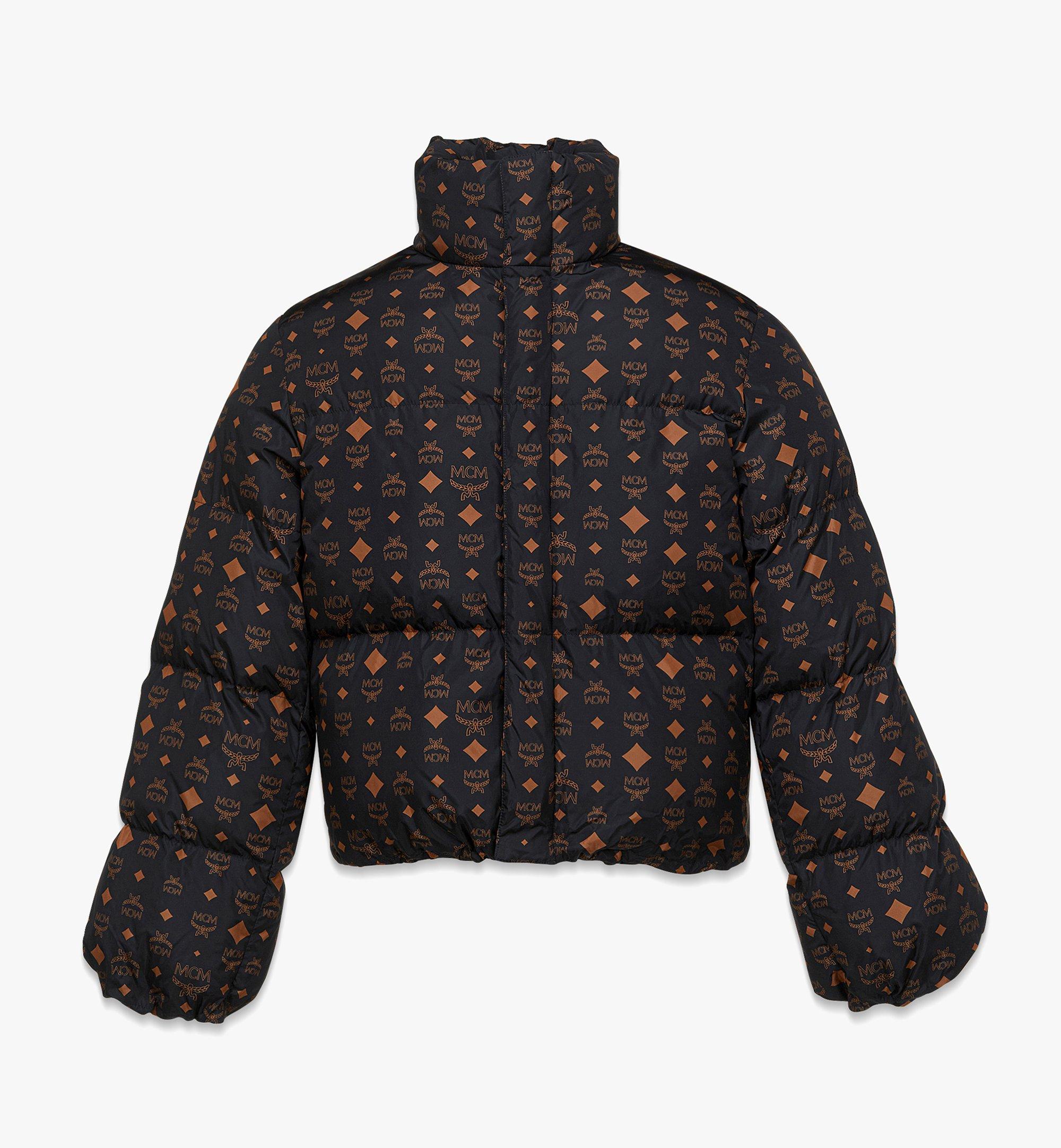 MCM Men's Monogram Print Puffer Jacket