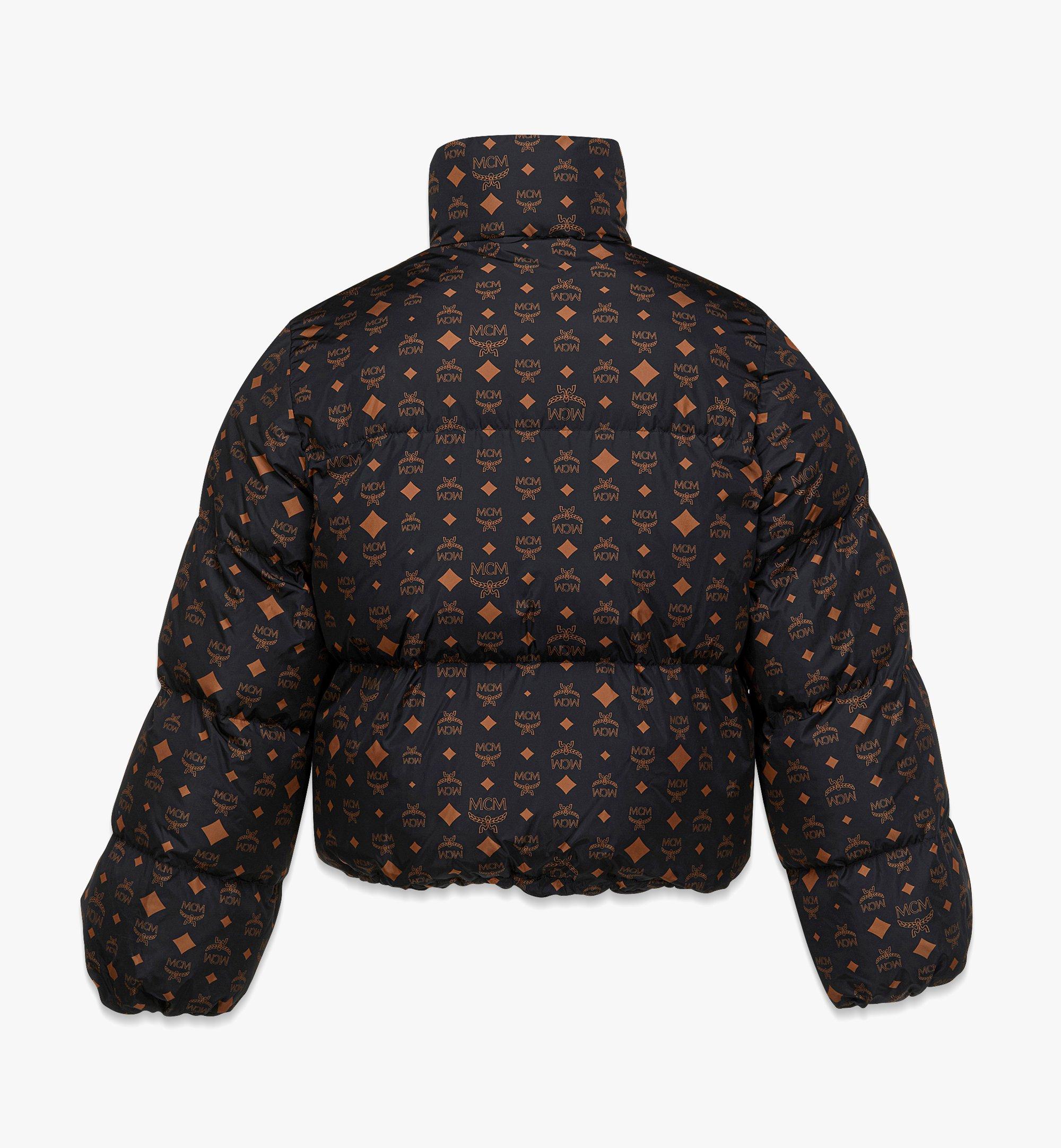 MCM Men's Monogram Print Puffer Jacket