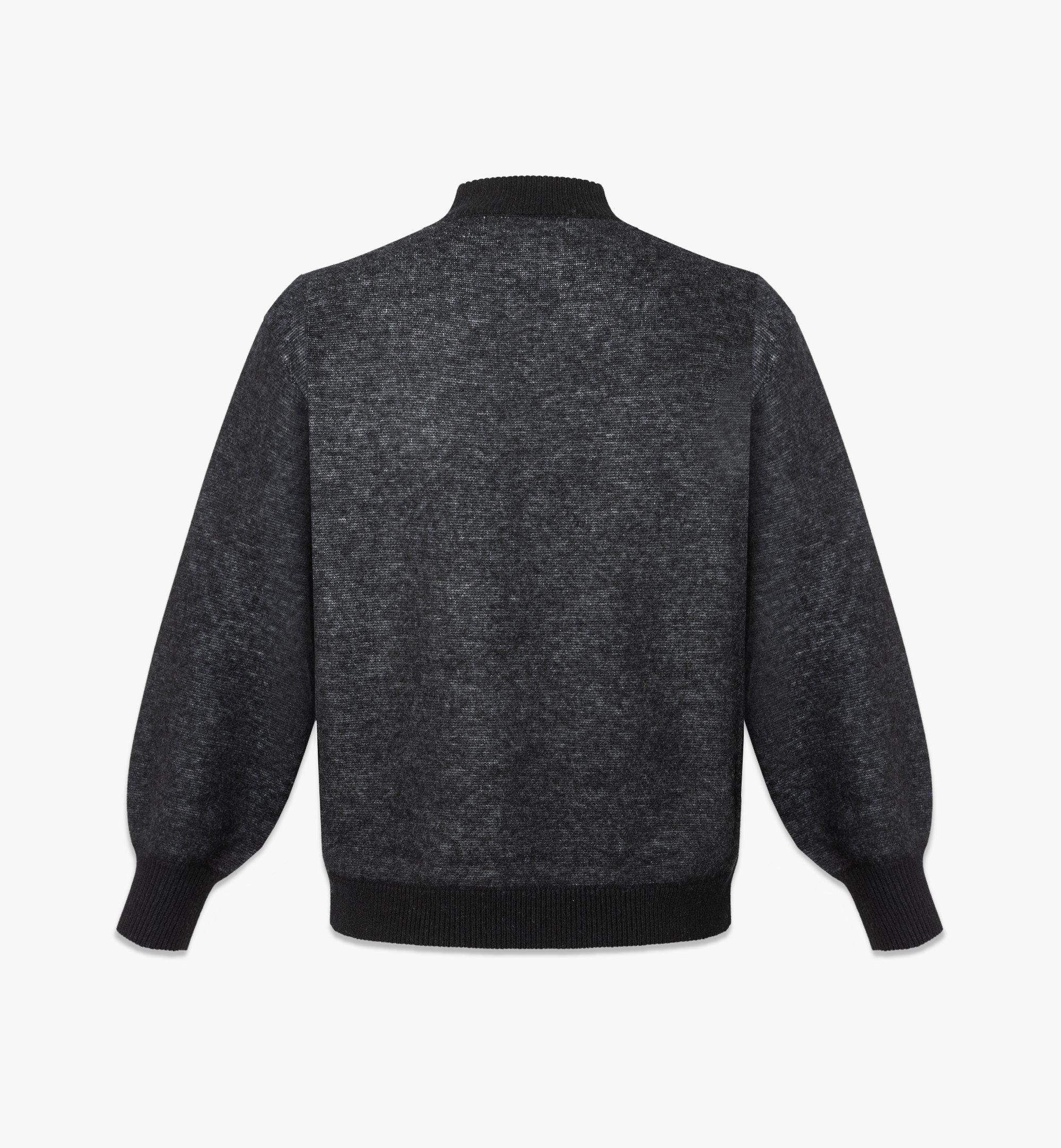 MCM PHENOMENON Botanical Wool Jacquard Sweater Black MHEDAJA01BK00L ほかの角度から見る 1