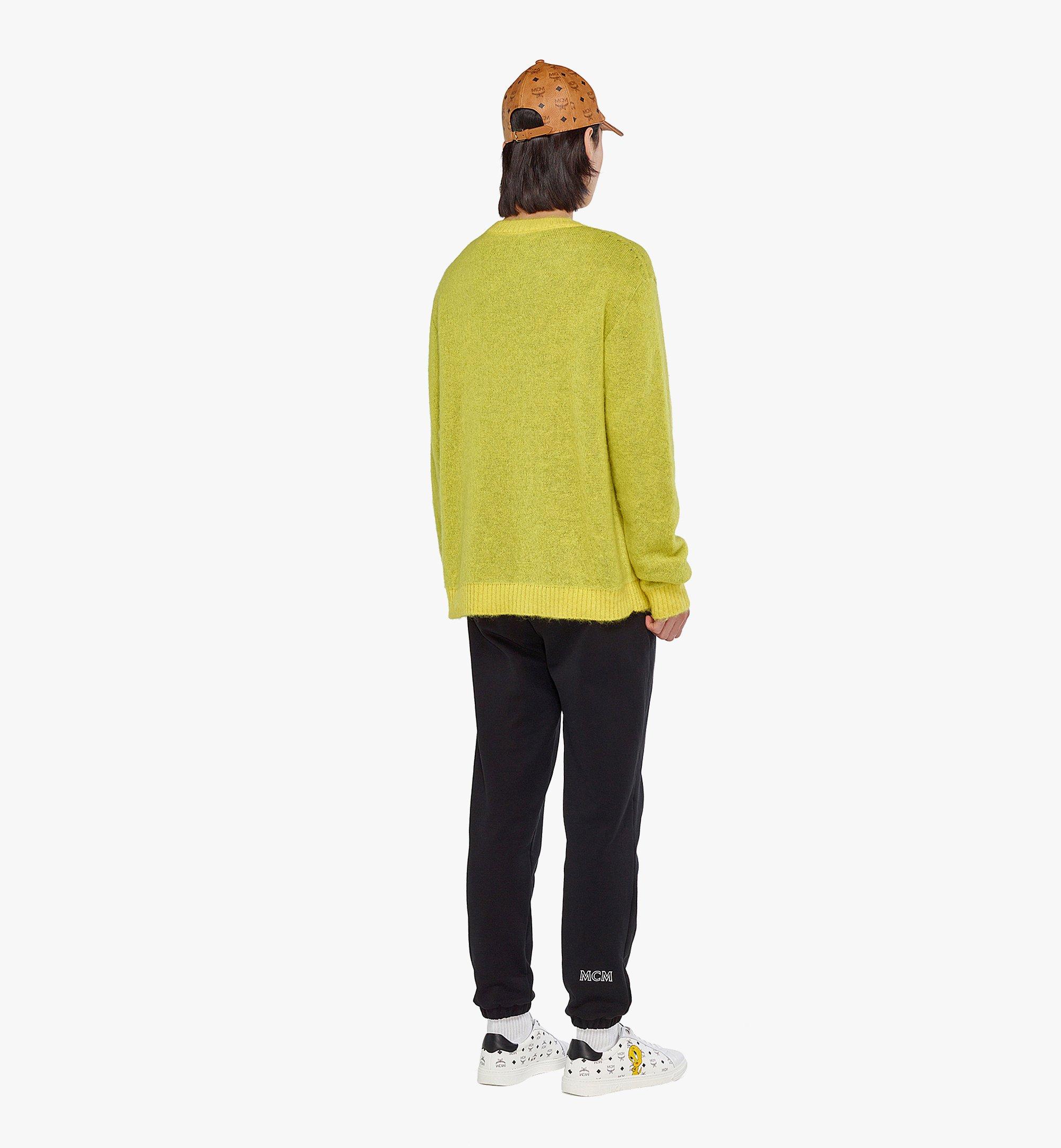 MCM Looney Tunes x MCM メンズ モヘア ジャカード セーター Yellow MHEDSMM05YW0XL ほかの角度から見る 4