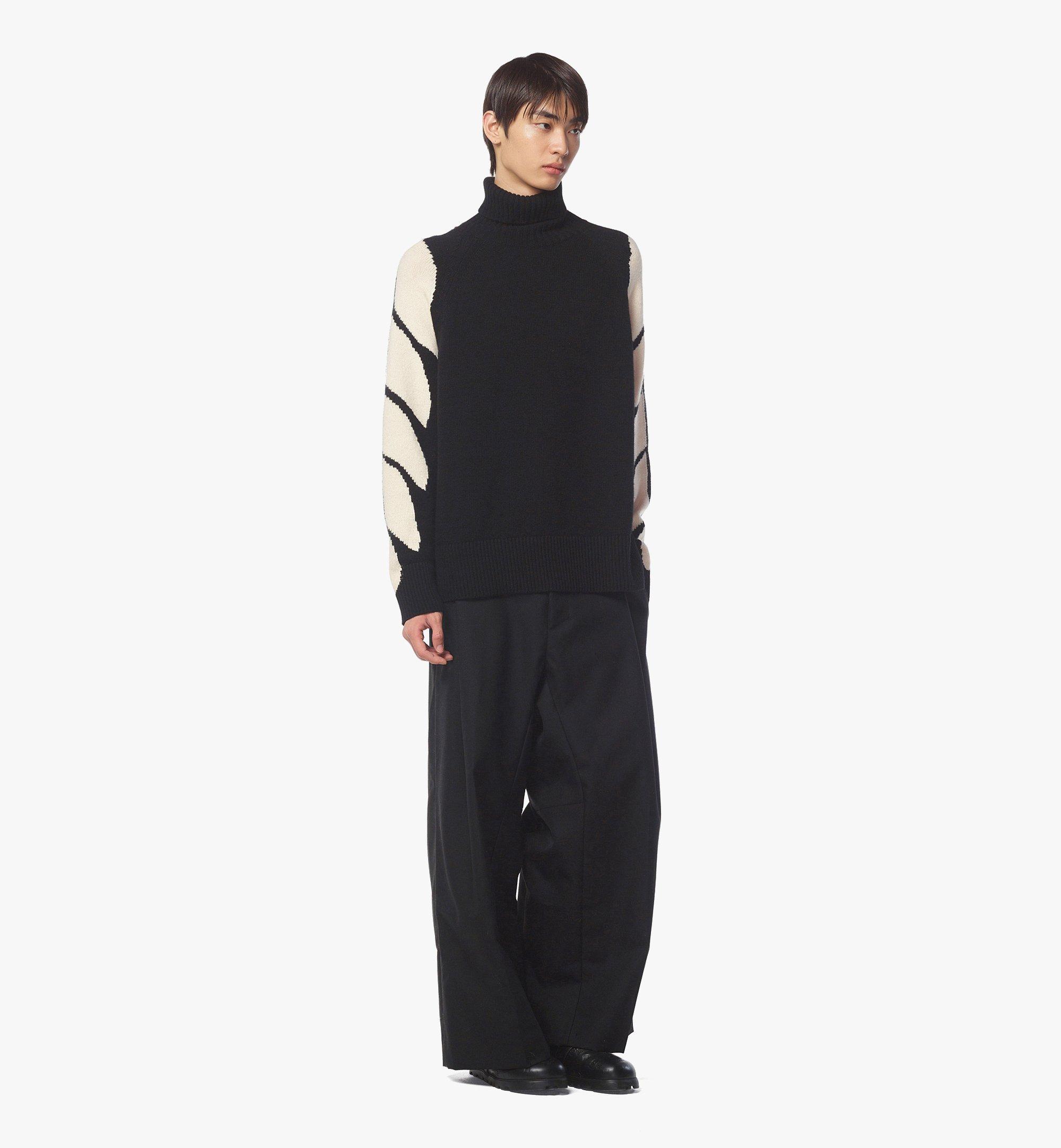 MCM Laurel Turtleneck Sweater Black MHEEAMM01BK00S Alternate View 2