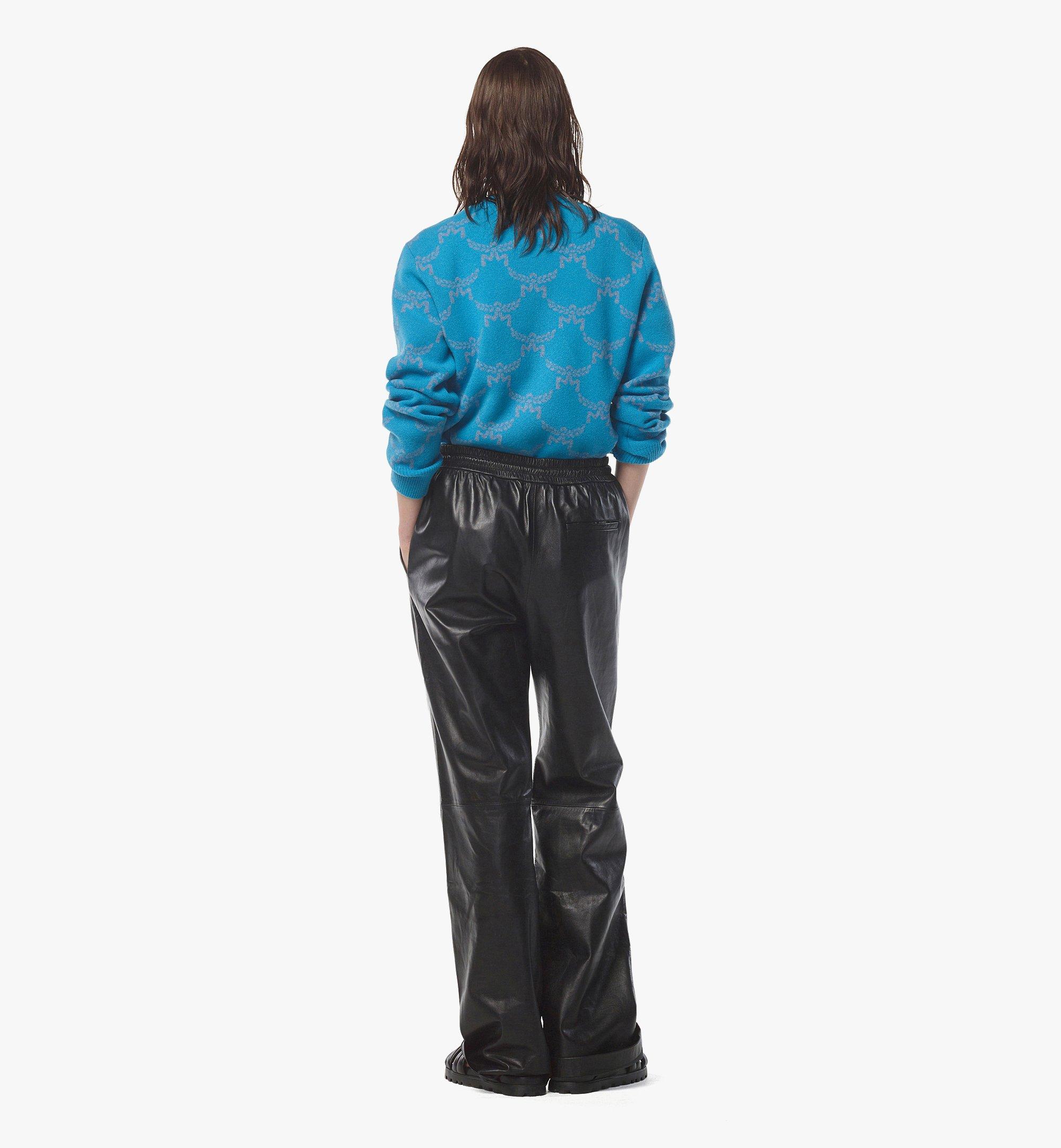 MCM Pullover aus Wolle und recyceltem Kaschmir mit Lauretos-Monogramm Blue MHEEAMM02E40XS Noch mehr sehen 3