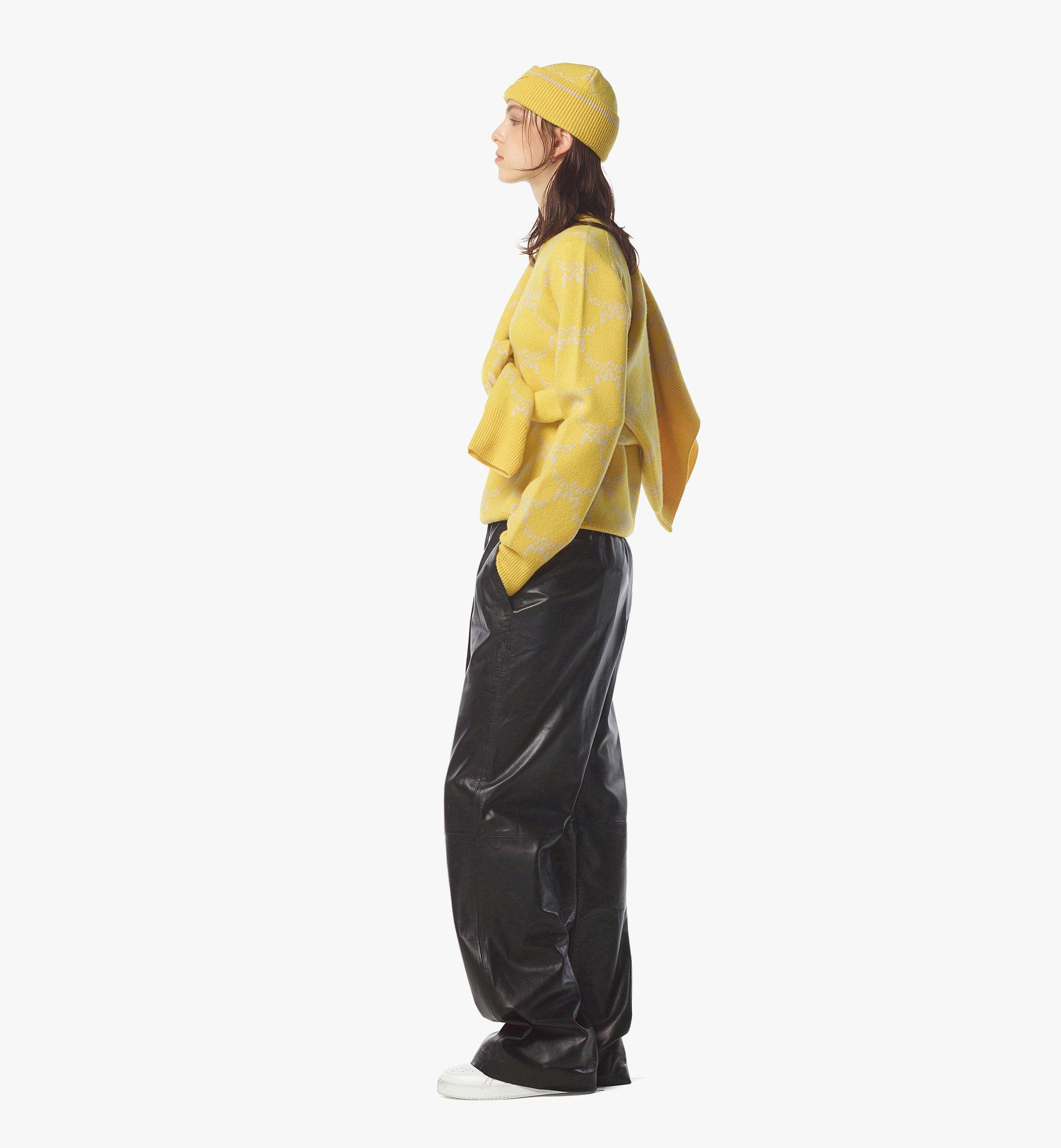 MCM 羊毛與再生羊絨製 Lauretos 毛衣 Yellow MHEEAMM02Y900M 更多視圖 2