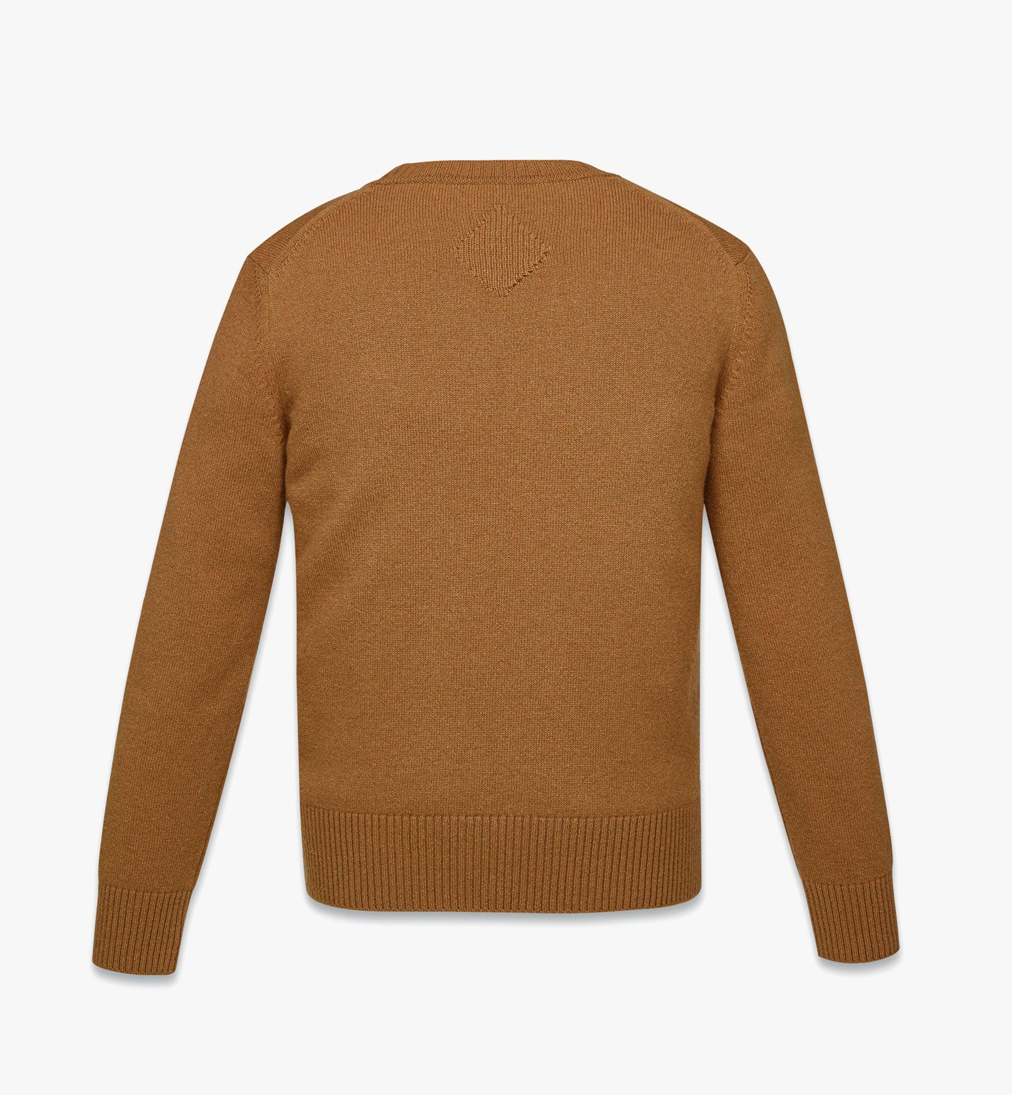 MCM Pullover aus Wolle und recyceltem Kaschmir in Laurel Cognac MHEESMM01CO00S Noch mehr sehen 1