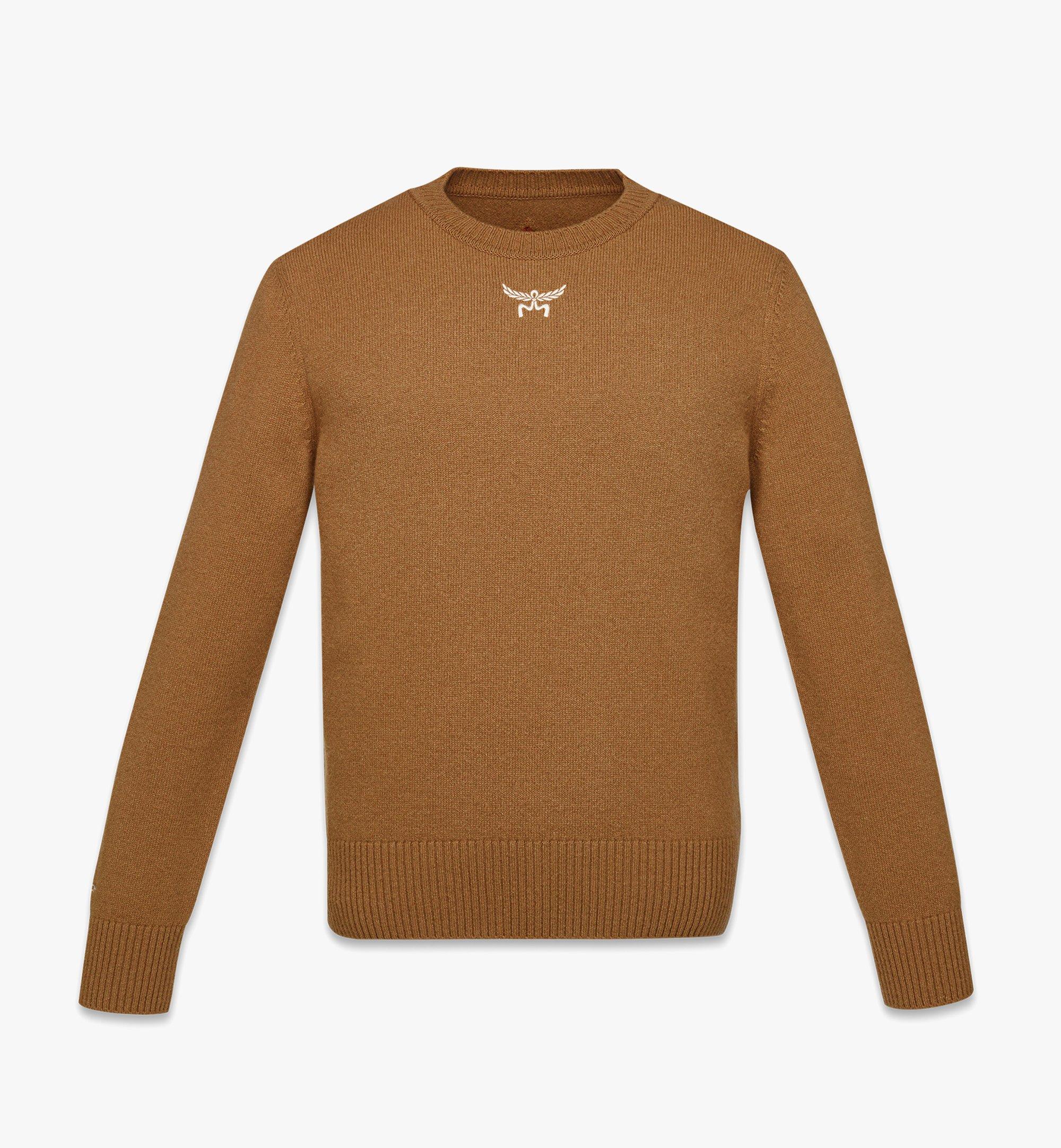 MCM Pullover aus Wolle und recyceltem Kaschmir in Laurel Cognac MHEESMM01CO0XL Noch mehr sehen 1