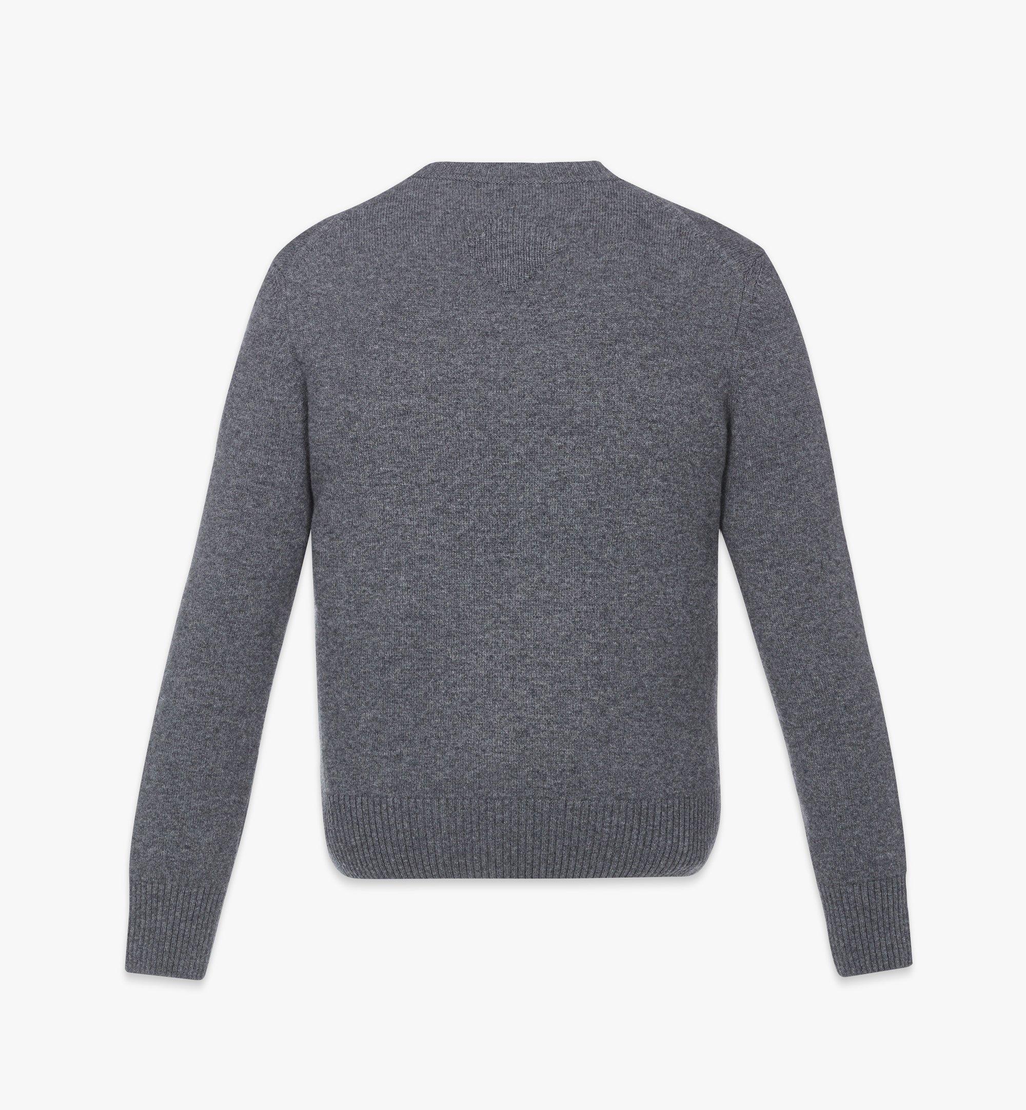 MCM ローレル セーター - ウール＆リサイクルカシミア Grey MHEESMM01ED00L ほかの角度から見る 1