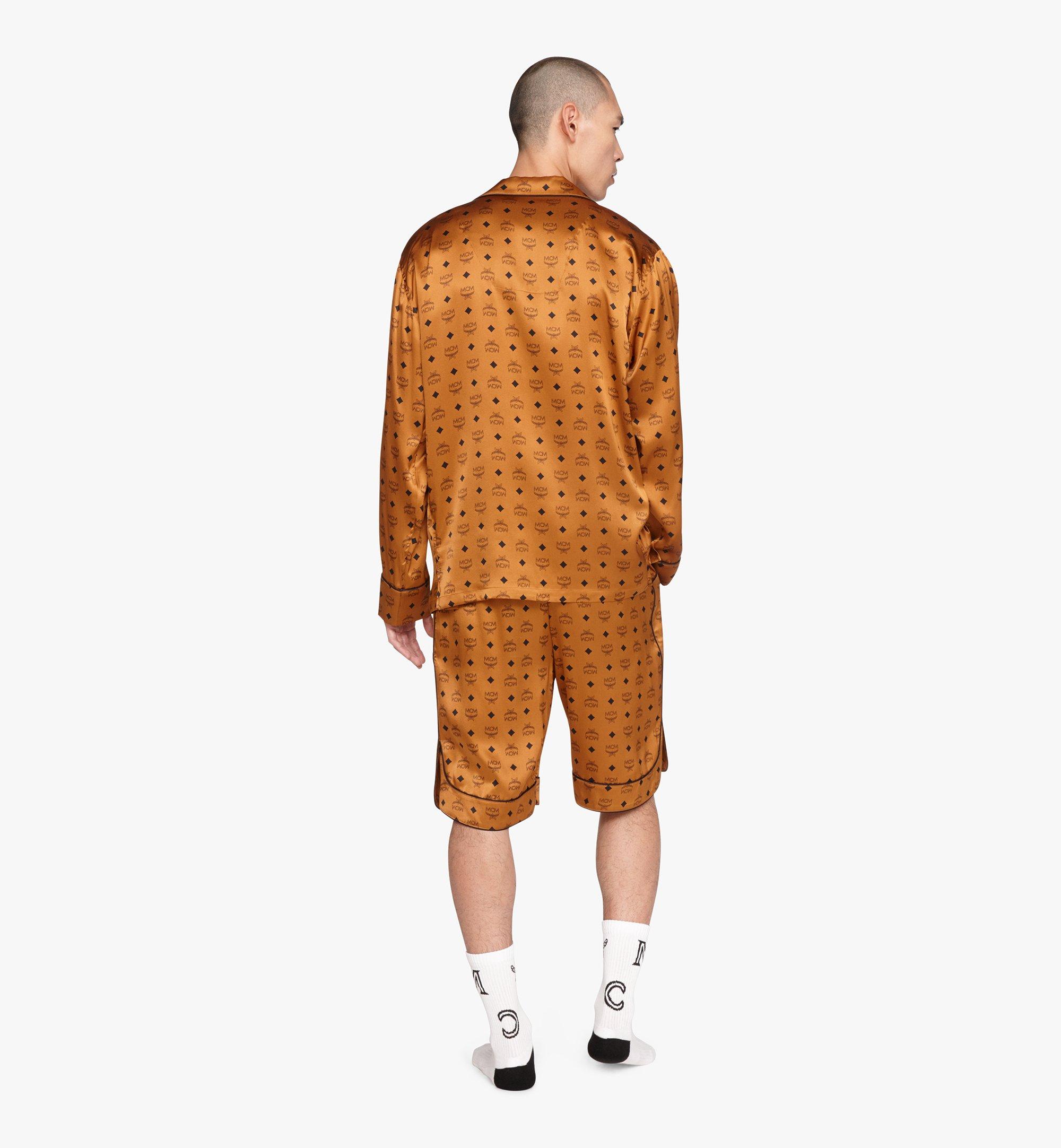silk pajama shirt mens