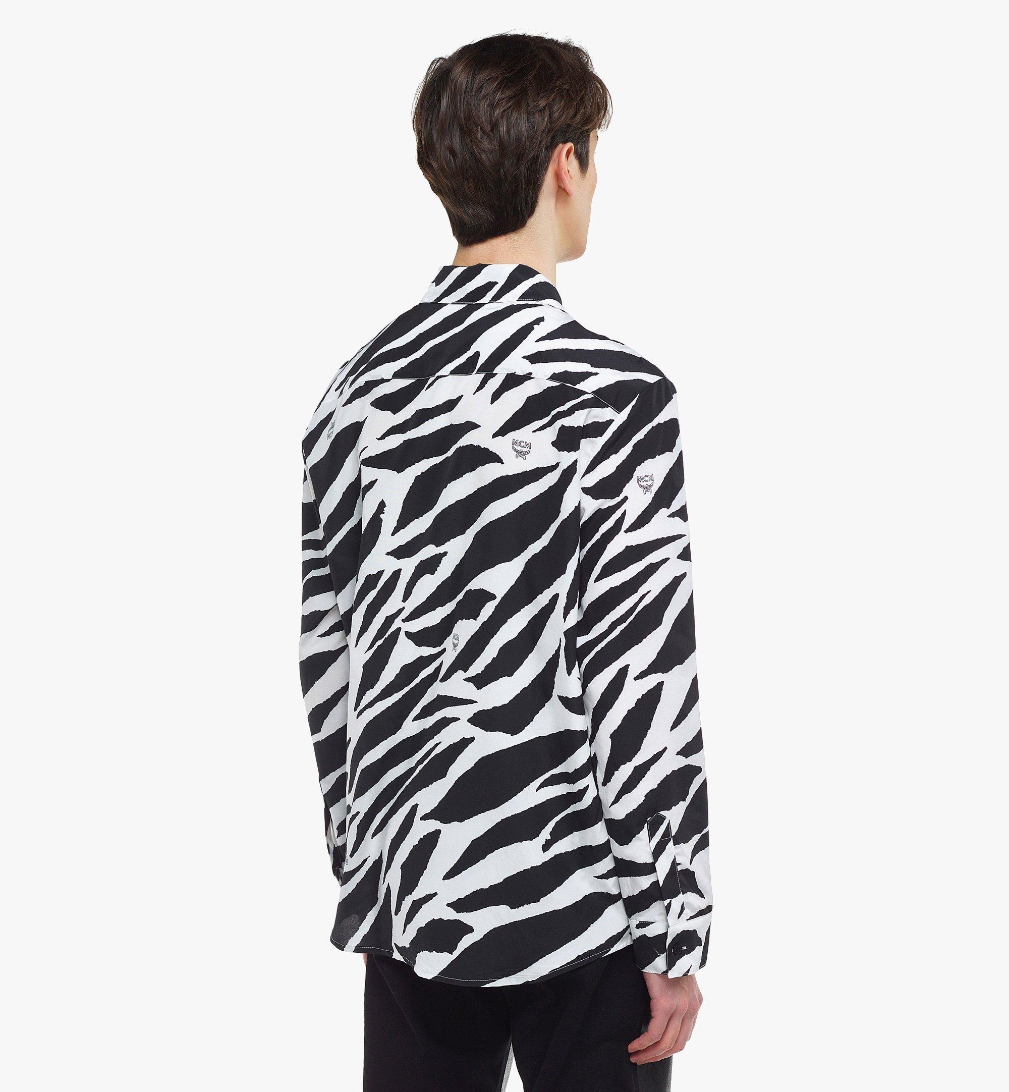 MCM M MCM COL SAFARI SHIRT BW、ミディアム Black MHHDSMM01BW00M ほかの角度から見る 2