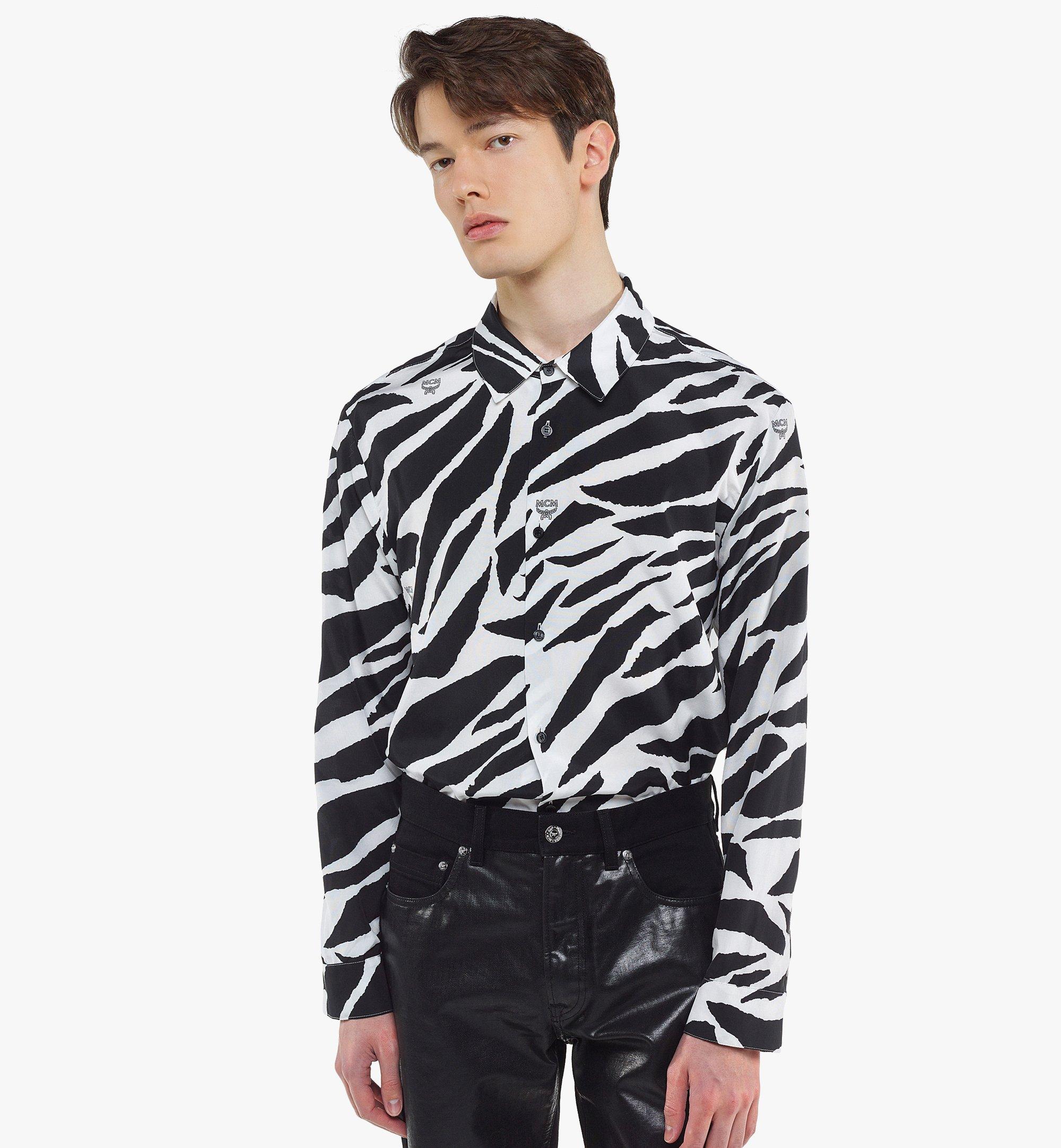 MCM M MCM COL SAFARI SHIRT BW、ミディアム Black MHHDSMM01BW00M ほかの角度から見る 3