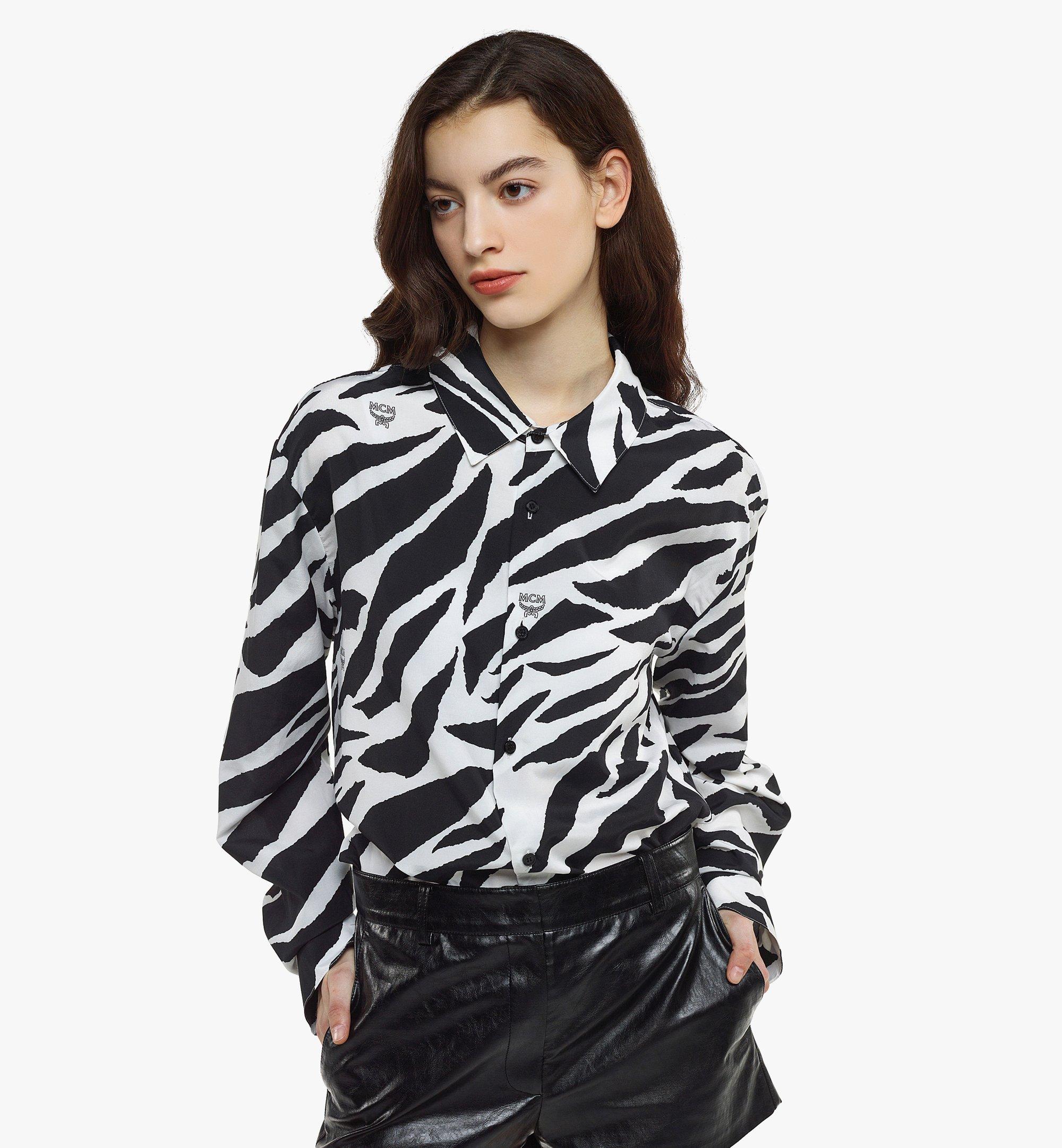 MCM M MCM COL SAFARI SHIRT BW、ミディアム Black MHHDSMM01BW00M ほかの角度から見る 4