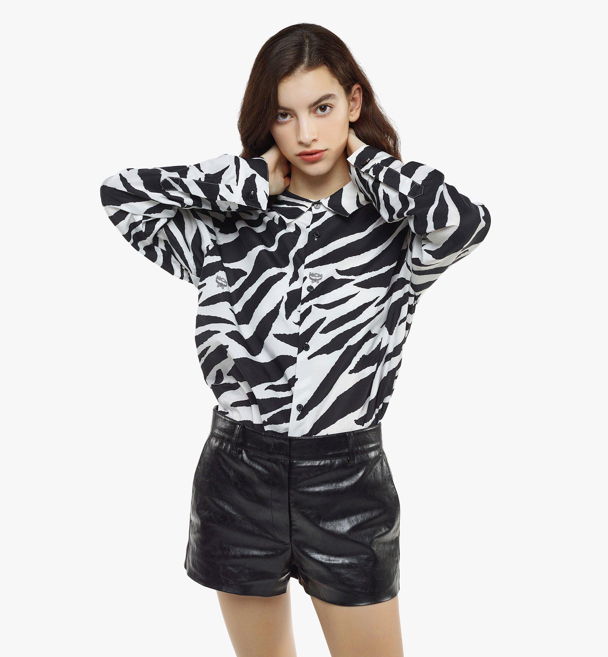MCM M MCM COL SAFARI SHIRT BW、ミディアム Black MHHDSMM01BW00M ほかの角度から見る 5