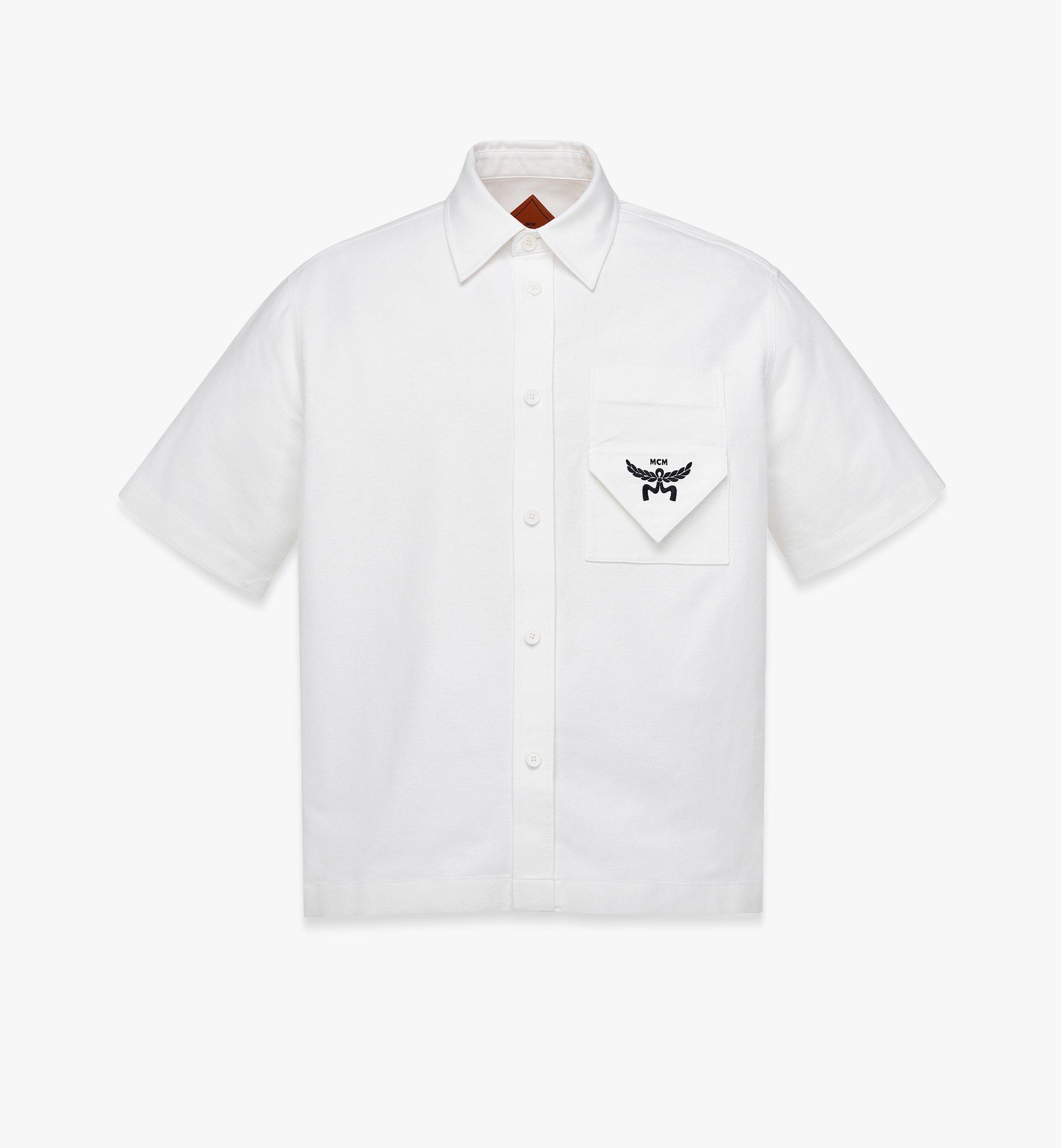 Logo Short Sleeve Oxford Shirt