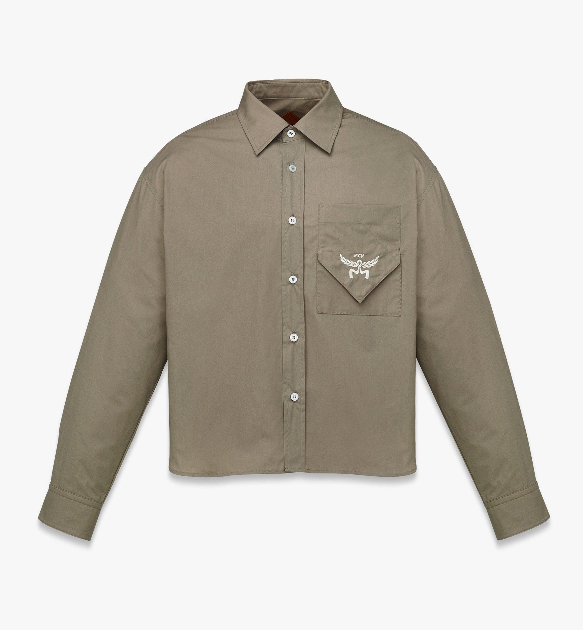 Mcm button discount down shirt