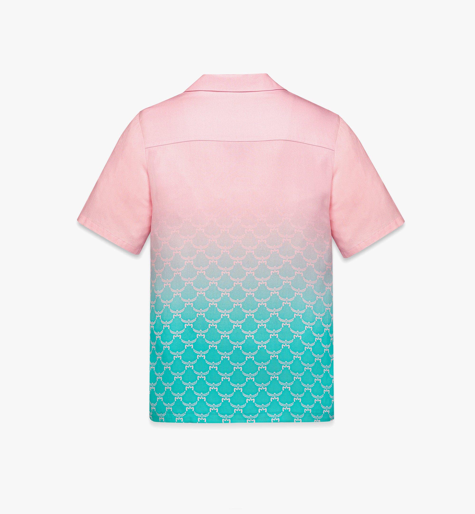 MCM MCM x SNIPES Gradation Monogram Shirt Pink MHHFSMM04Q400L Alternate View 1
