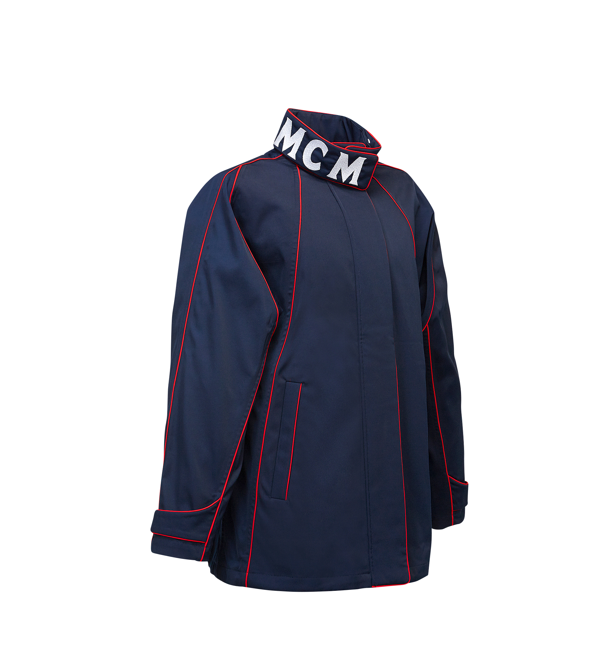 MCM Gewebte Herren-Twill-Jacke übergross Navy MHJ8SMM06VY00S Noch mehr sehen 1