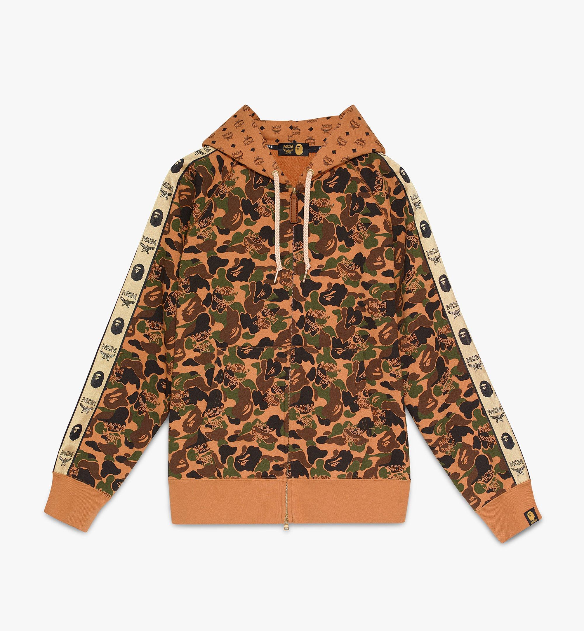 bape hoodie orange