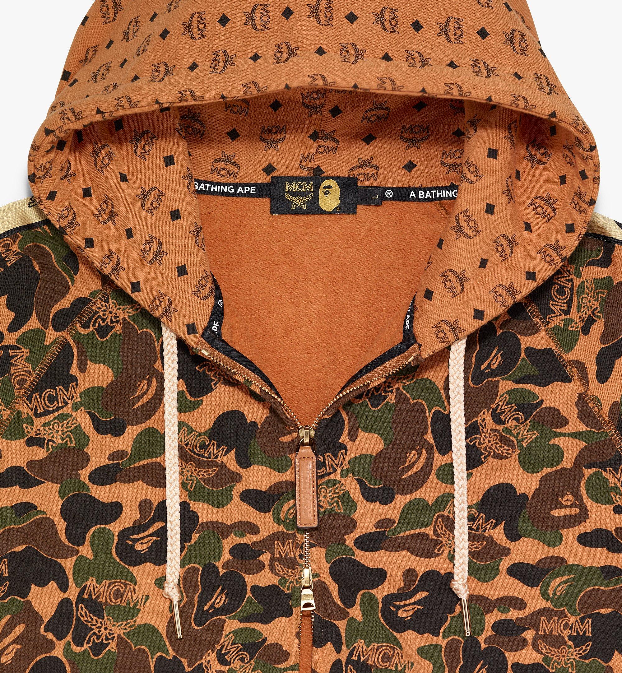 brown bape hoodie