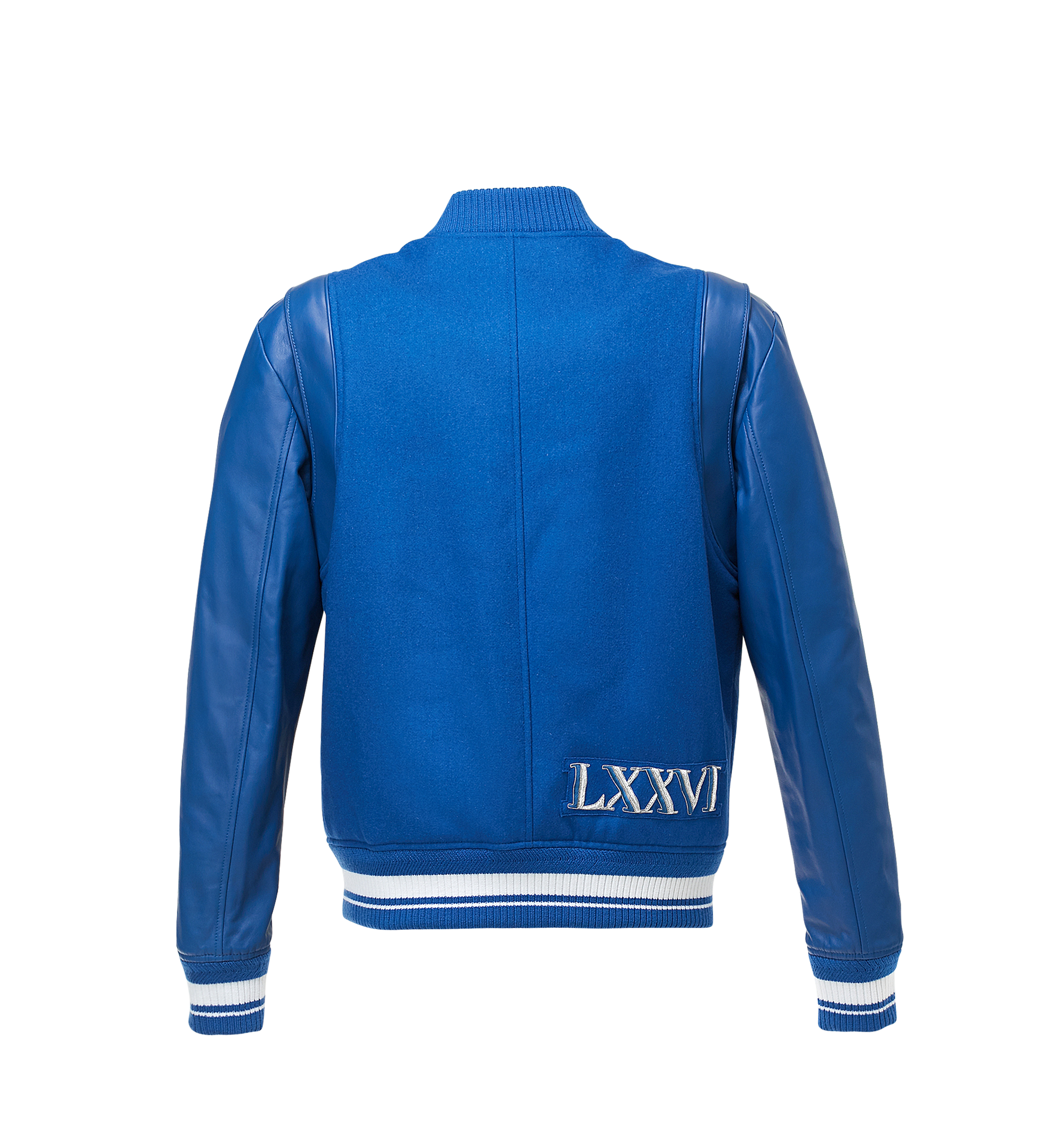 Large Men's Stadium Jacket Spectrum Blue | MCM® US