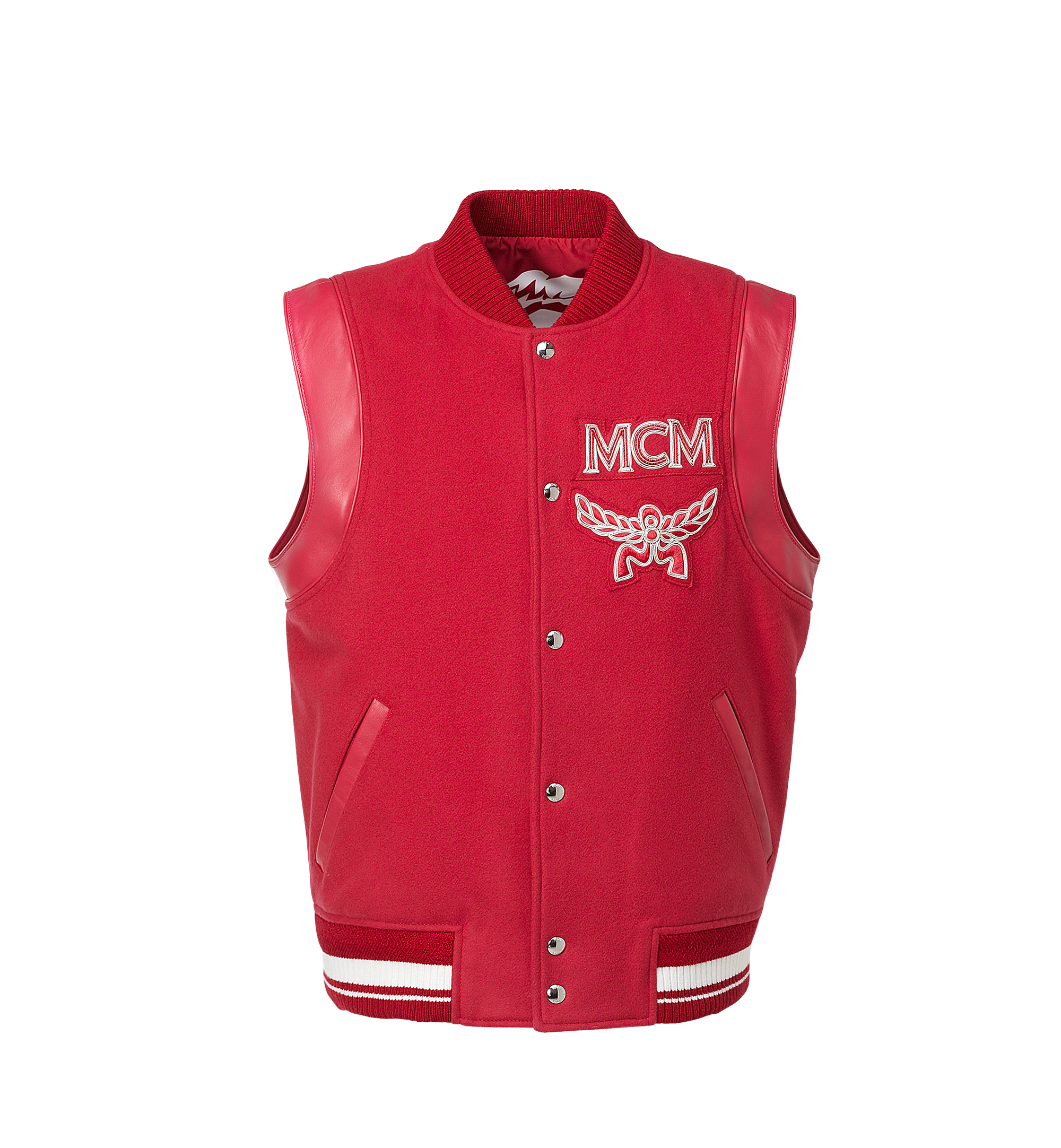 X-Large Men's Stadium Jacket Red | MCM ®US