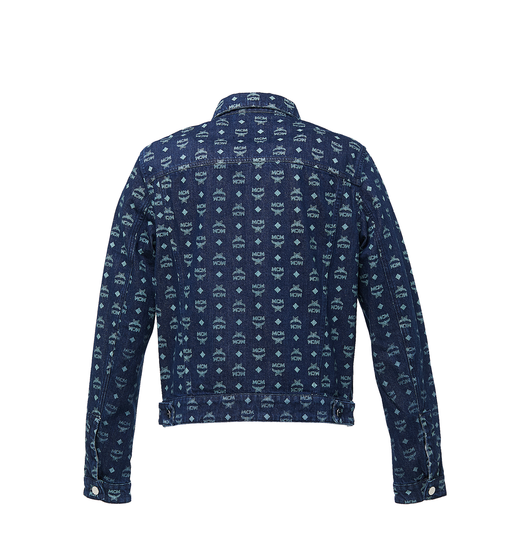 Mcm Monogram-Print Shirt Jacket