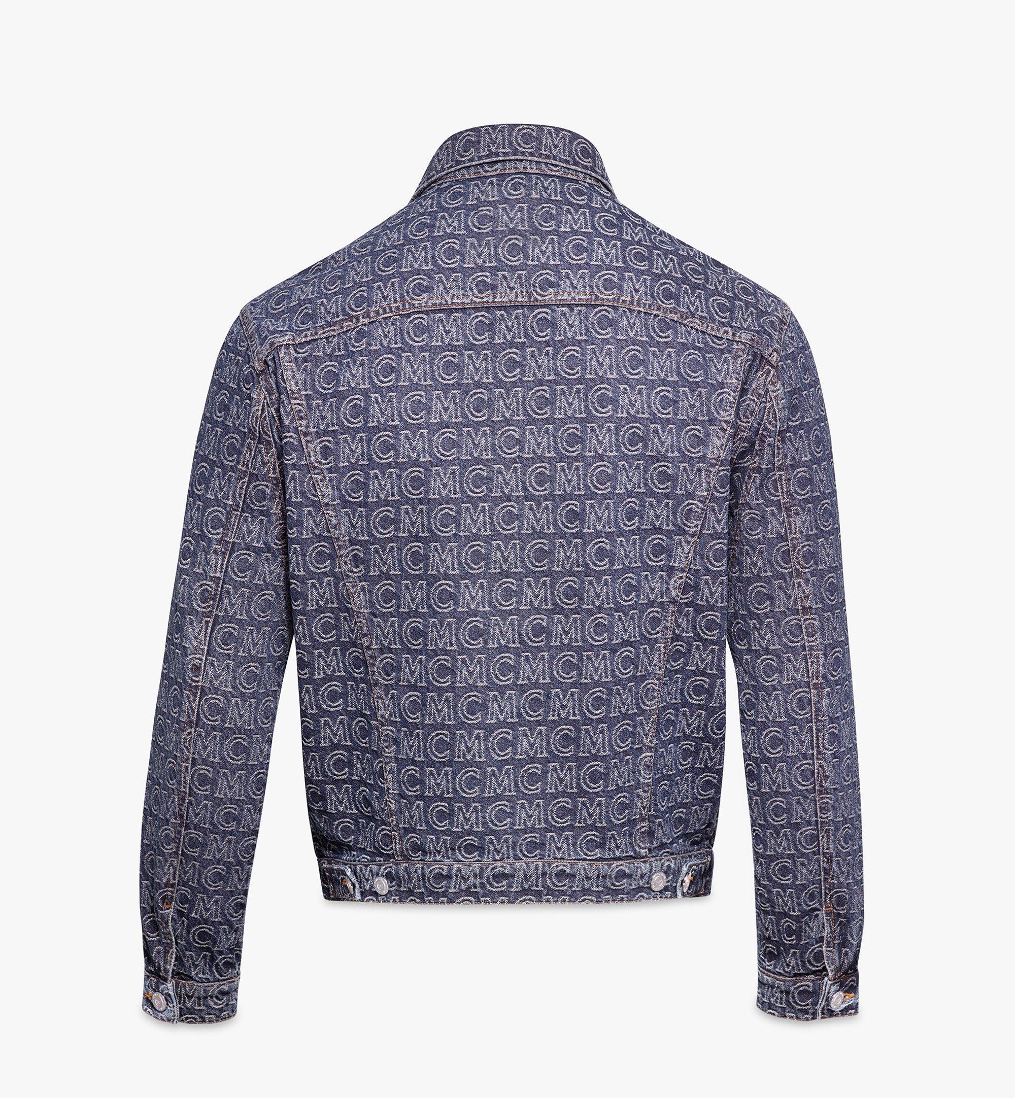 MCM メンズ モノグラム デニムジャケット Blue MHJAADS01VW050 ほかの角度から見る 1