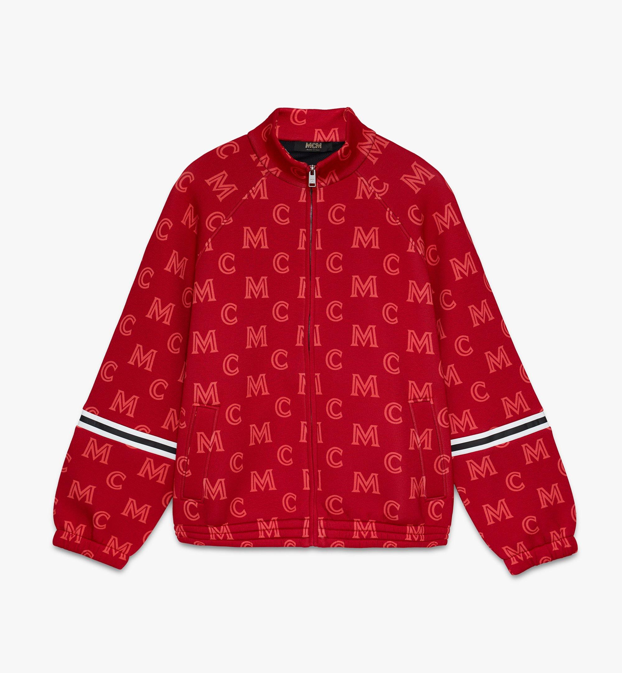 mens red track jacket